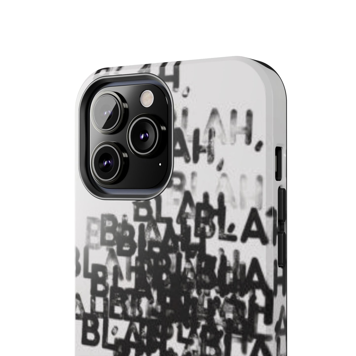 Blah Blah Blah Print Phone Case