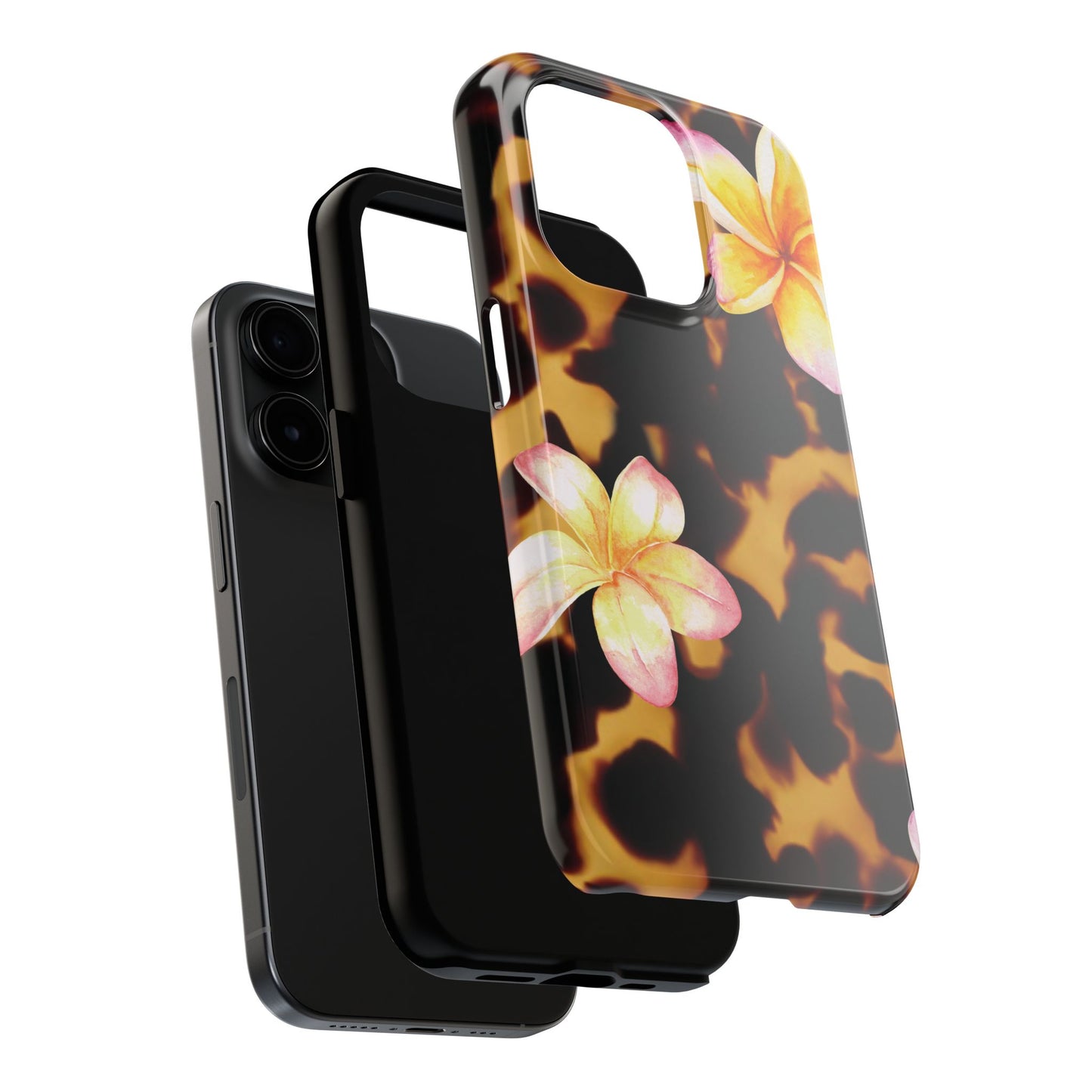 Tortoise Shell Flower Phone Case
