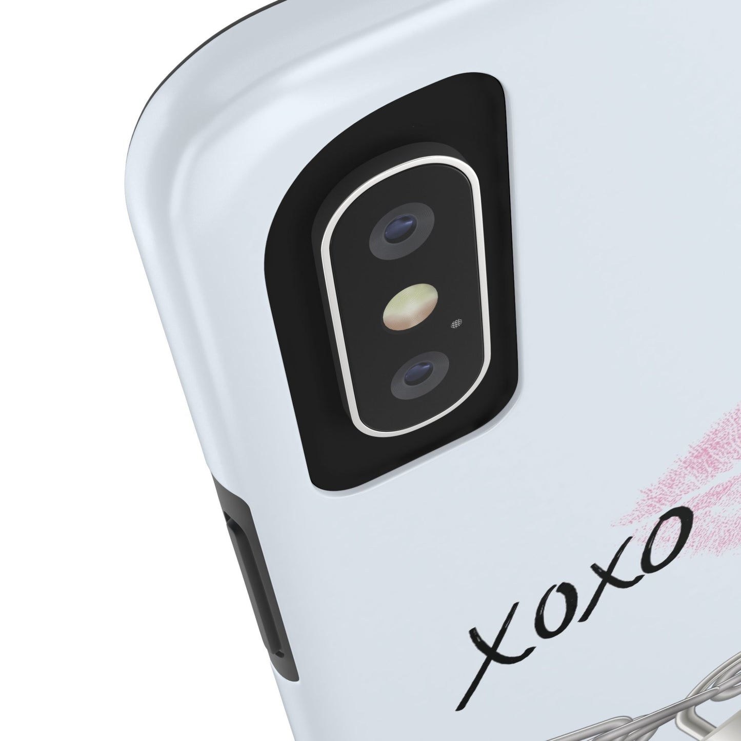 XOXO Love Lock Phone Case - Aesthetic Y2K Girly Style