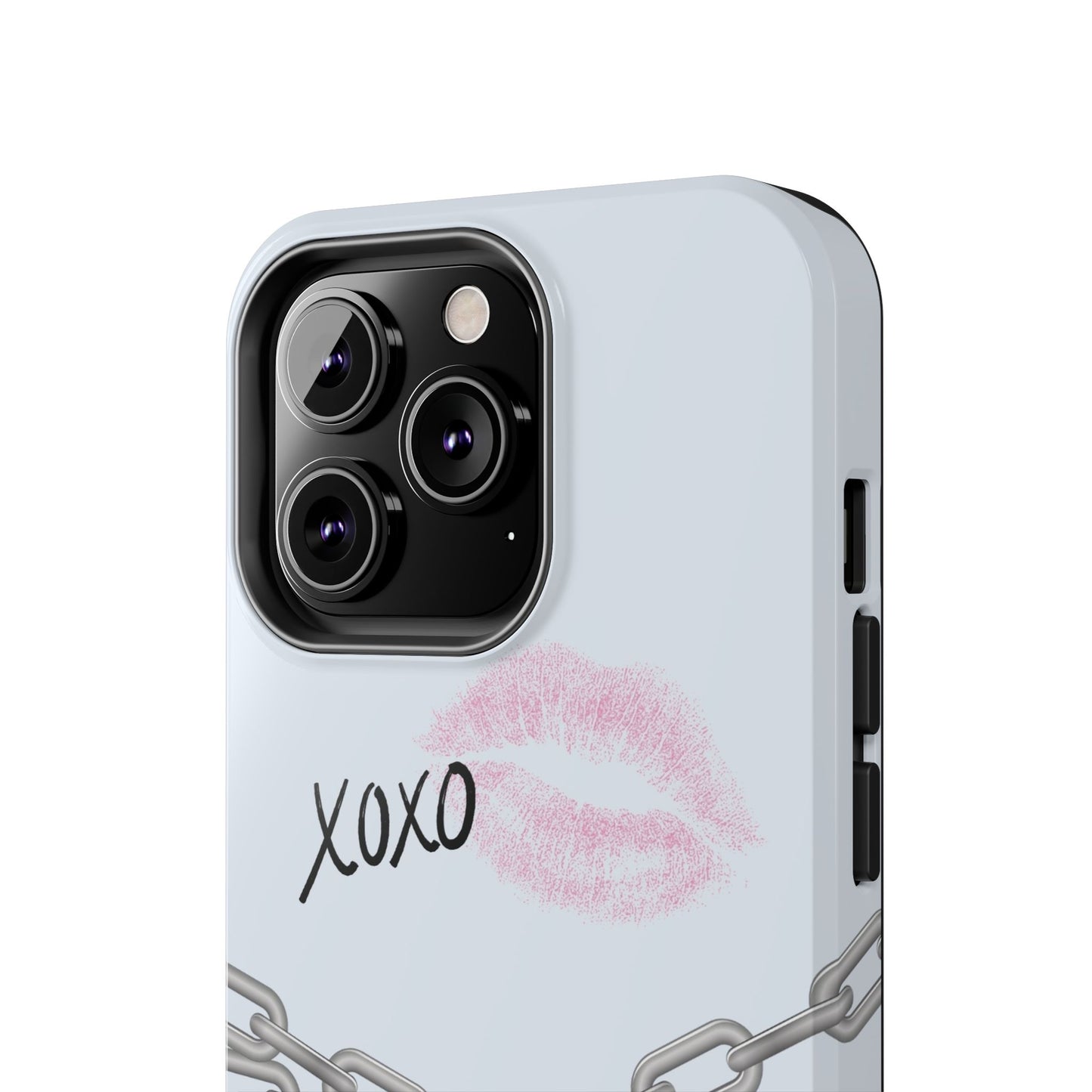 XOXO Love Lock Phone Case - Aesthetic Y2K Girly Style