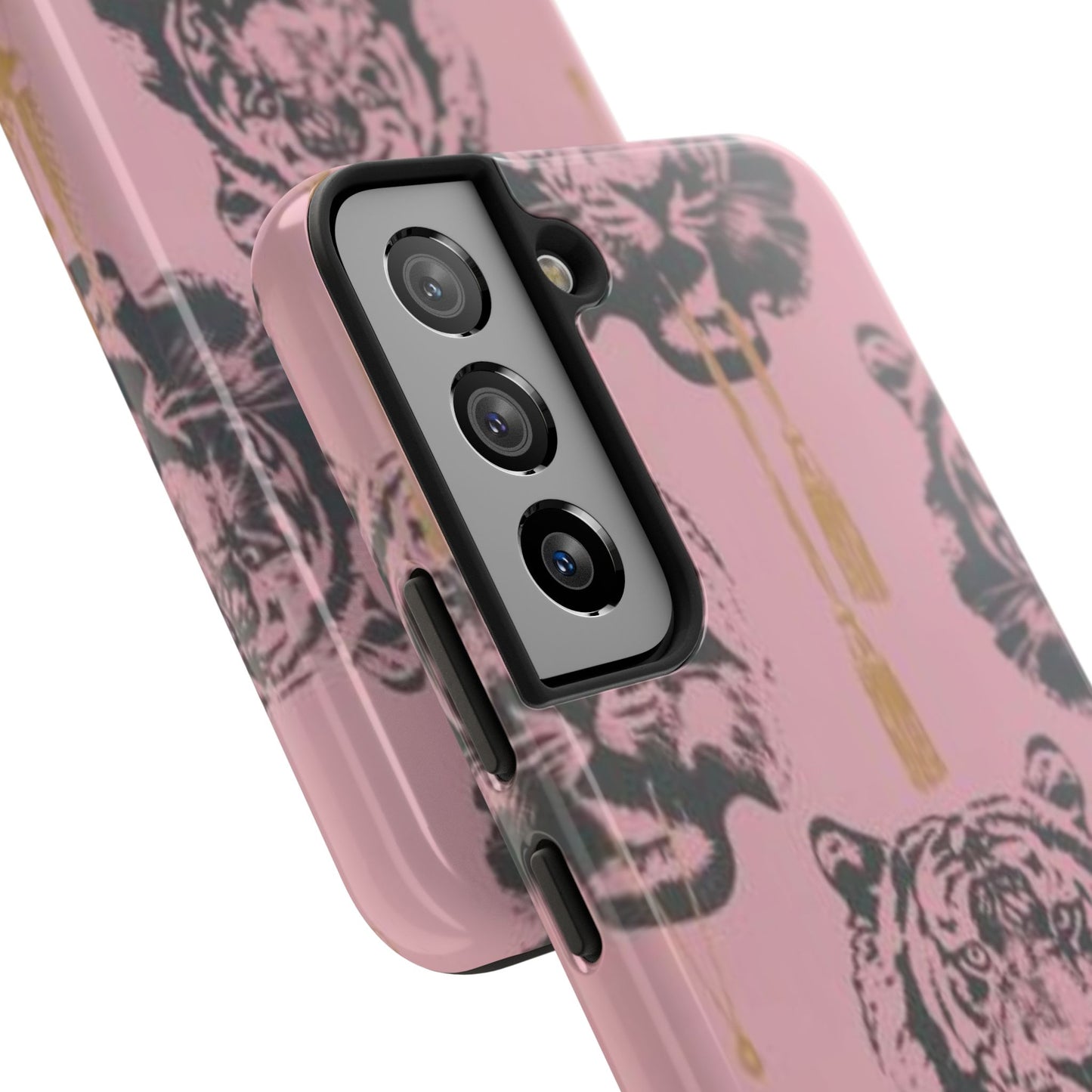 Pink Tiger Print Fashion Phone Case