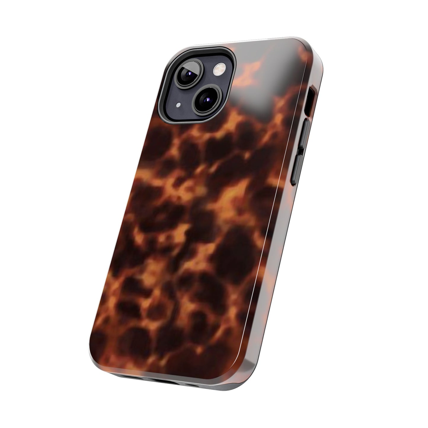 Tortoise Shell Glossy Phone Case,  Cool Girl Aesthetic