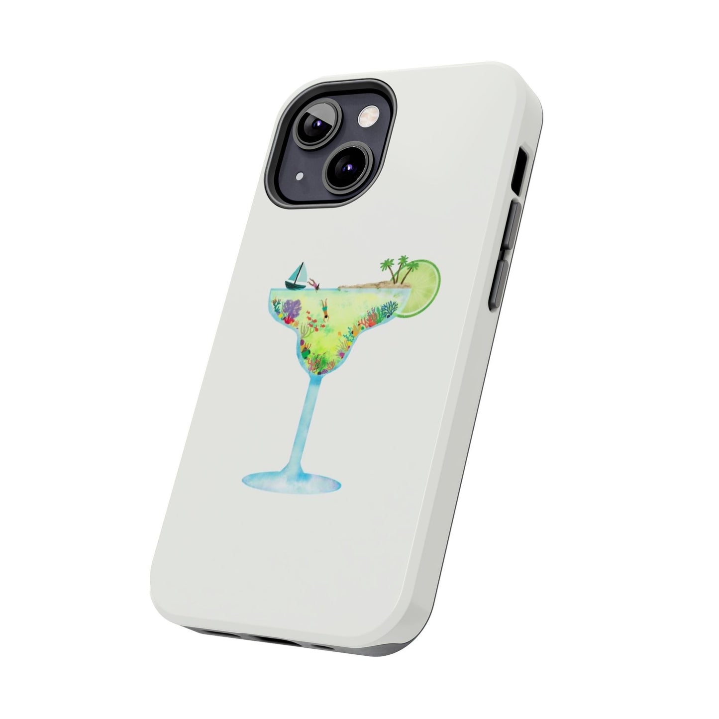 Glossy Phone Case, Summer Phone Case, Cute, Glossy Phone Case, Coastal Summer