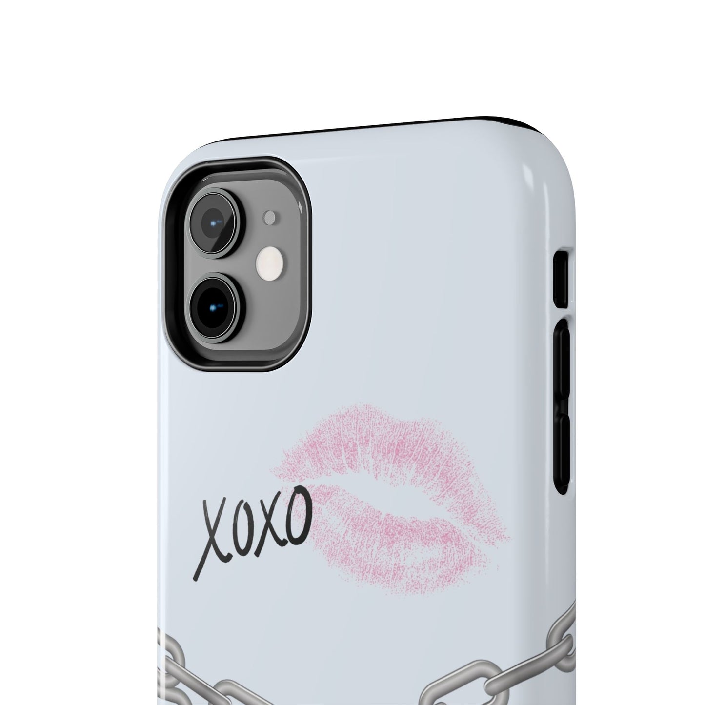 XOXO Love Lock Phone Case - Aesthetic Y2K Girly Style