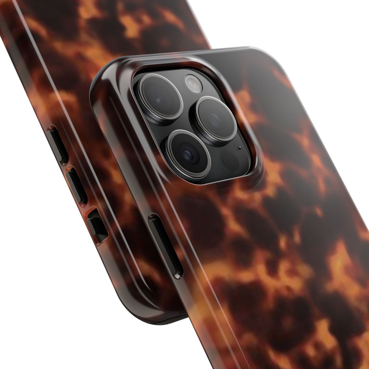 Tortoise Shell Glossy Phone Case,  Cool Girl Aesthetic