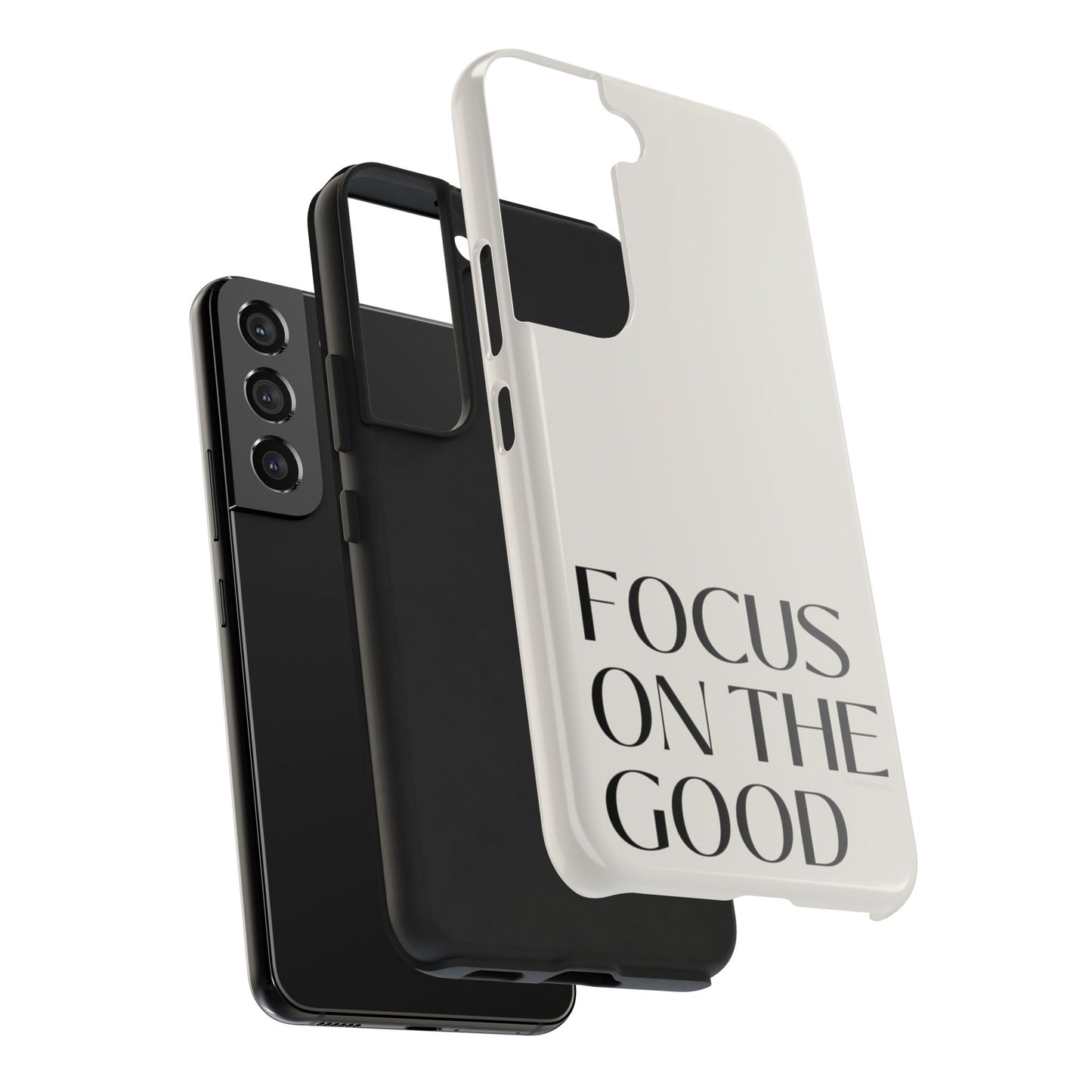 Focus on the Good Affirmation Phone Case