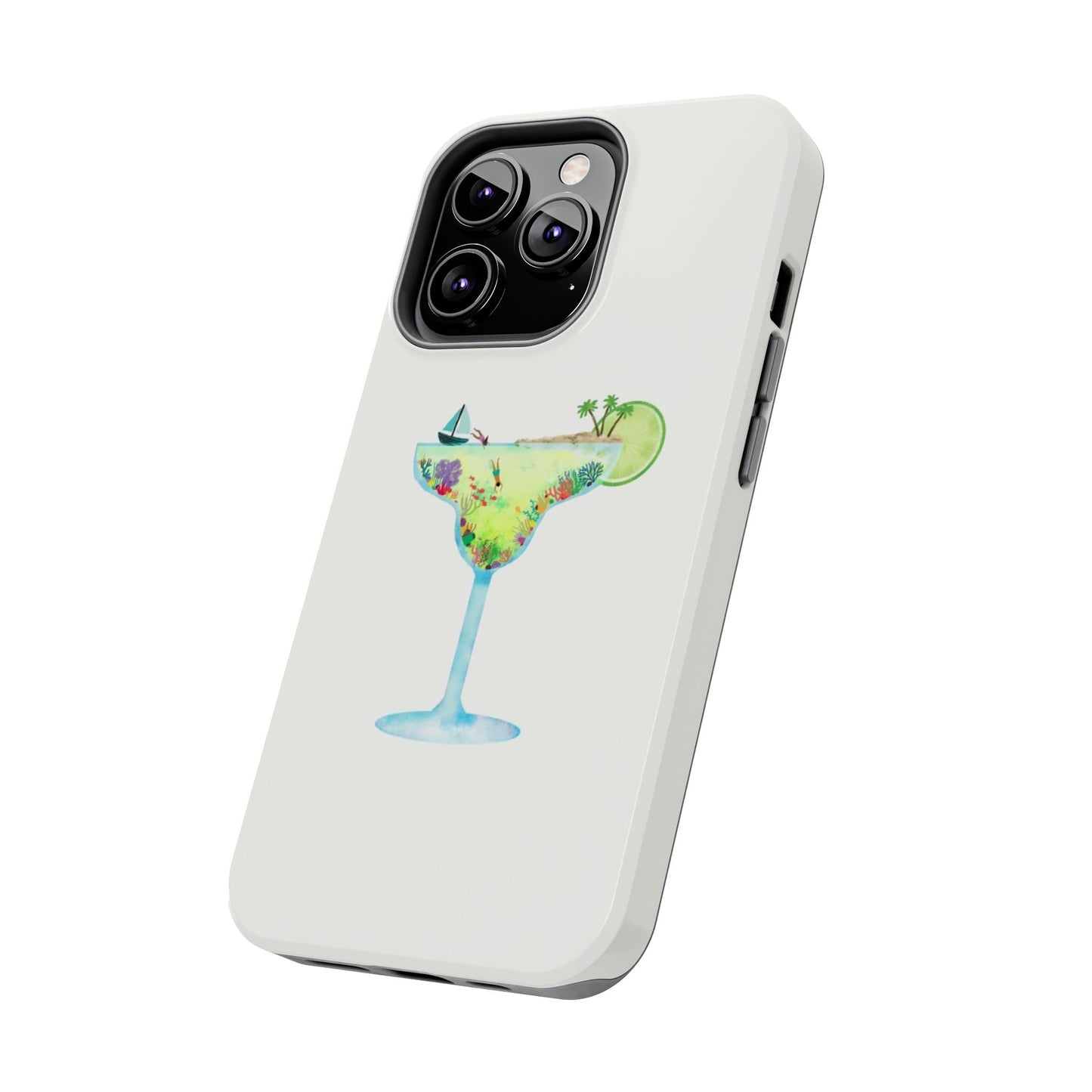 Glossy Phone Case, Summer Phone Case, Cute, Glossy Phone Case, Coastal Summer