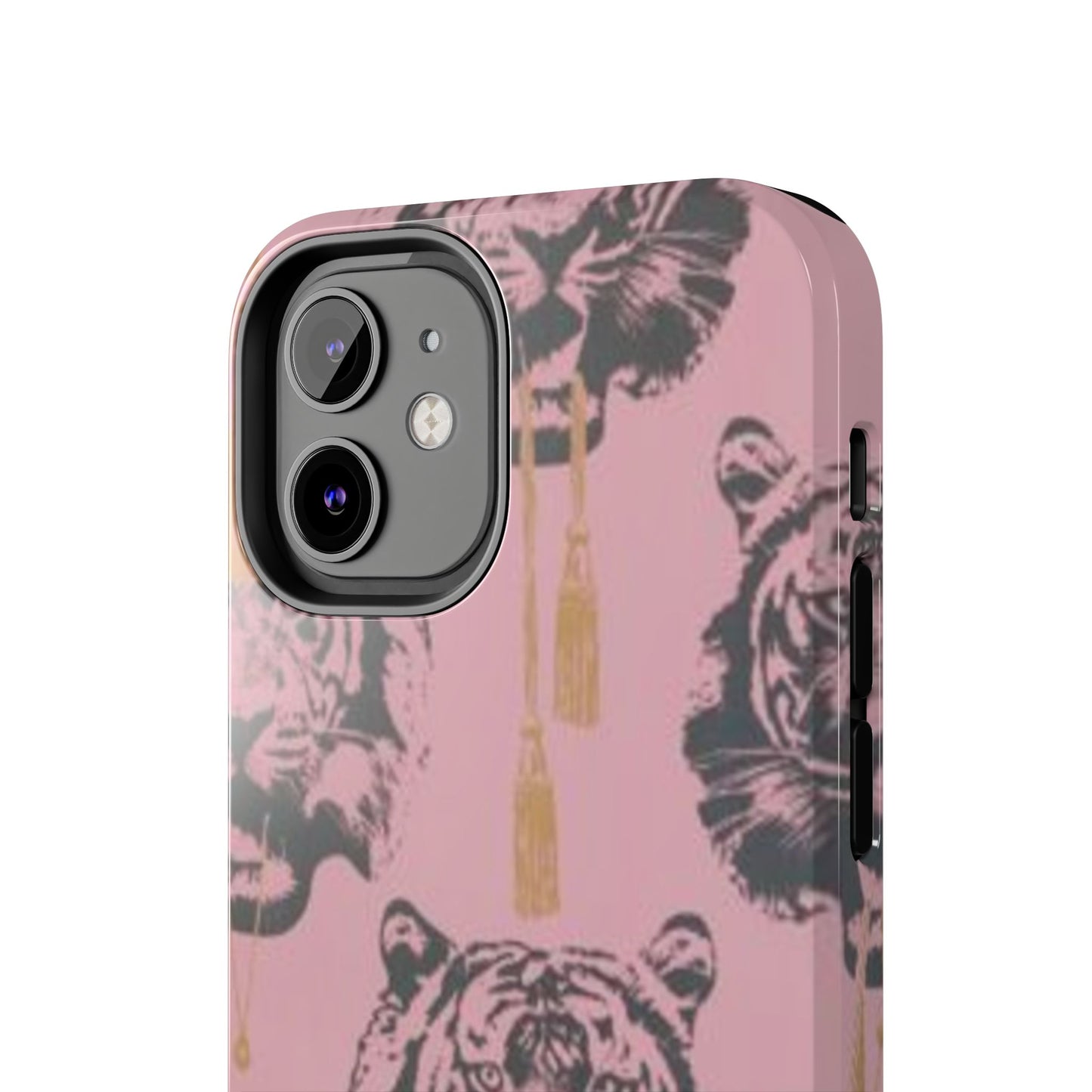Pink Tiger Print Fashion Phone Case
