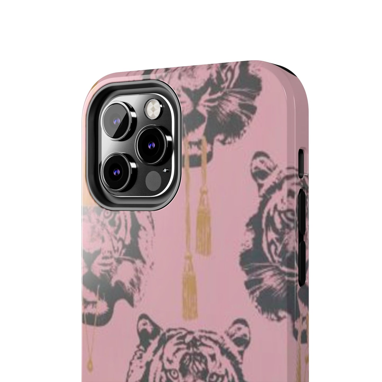 Pink Tiger Print Fashion Phone Case