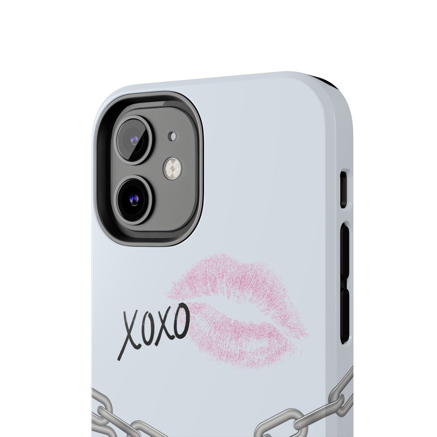 XOXO Love Lock Phone Case - Aesthetic Y2K Girly Style