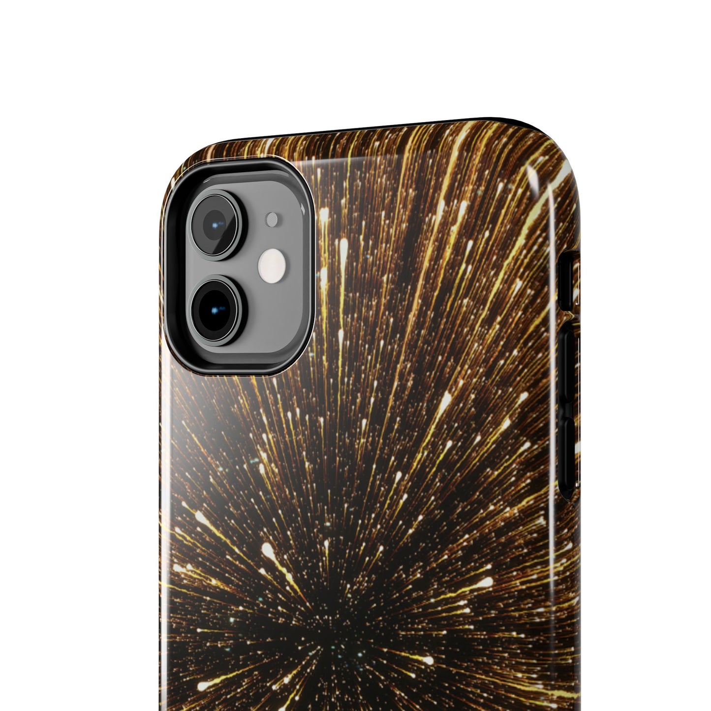 Star Burst Gold Galaxy Phone Case