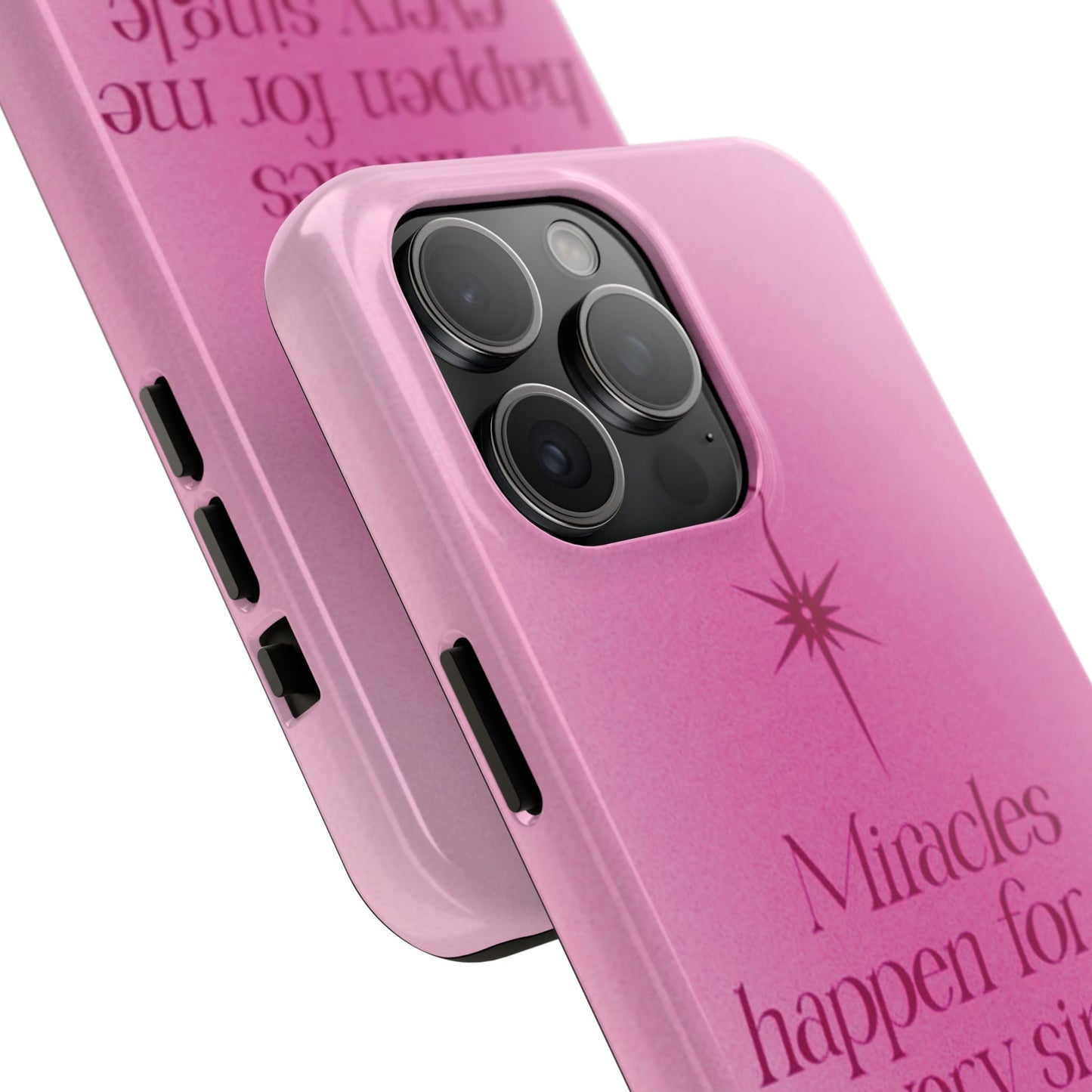 Miracles Happen Affirmation Phone Case