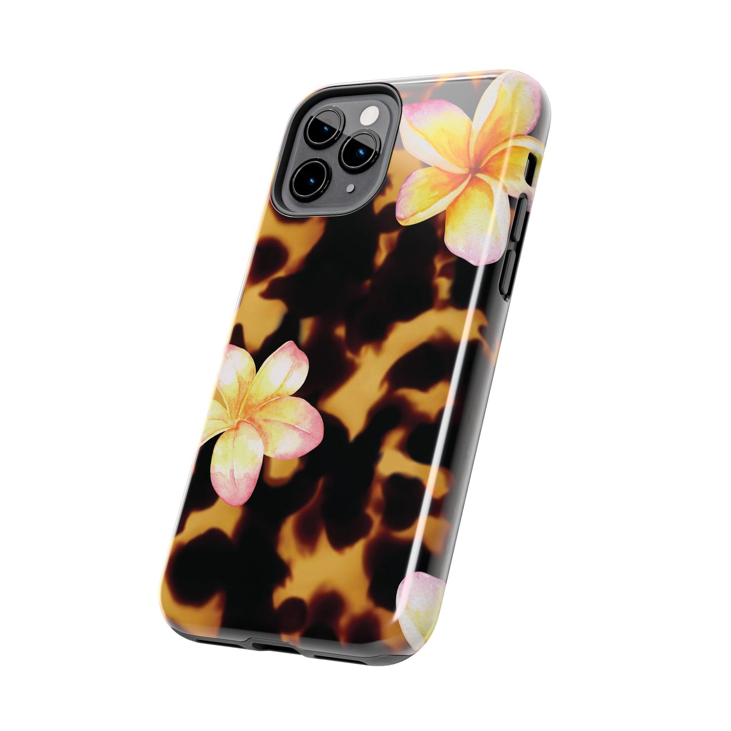 Tortoise Shell Flower Phone Case