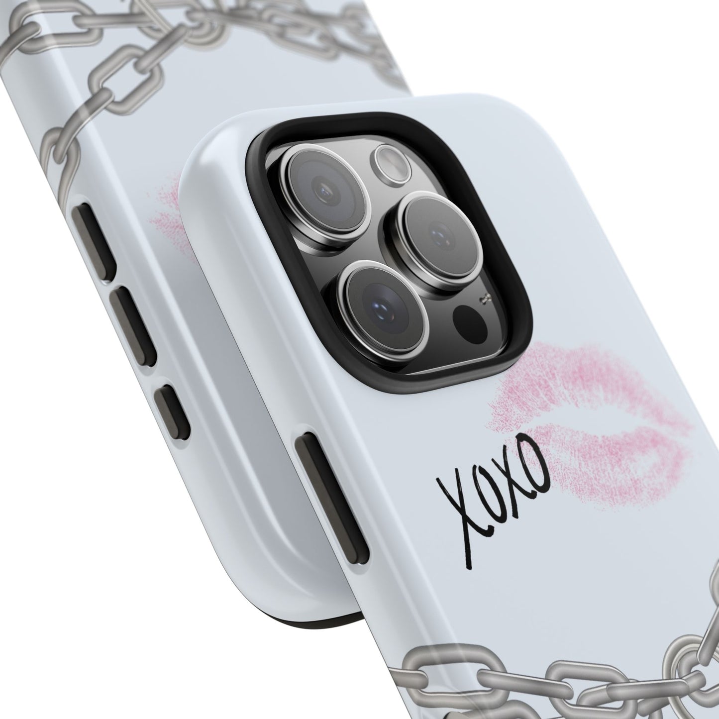 XOXO Love Lock Phone Case - Aesthetic Y2K Girly Style
