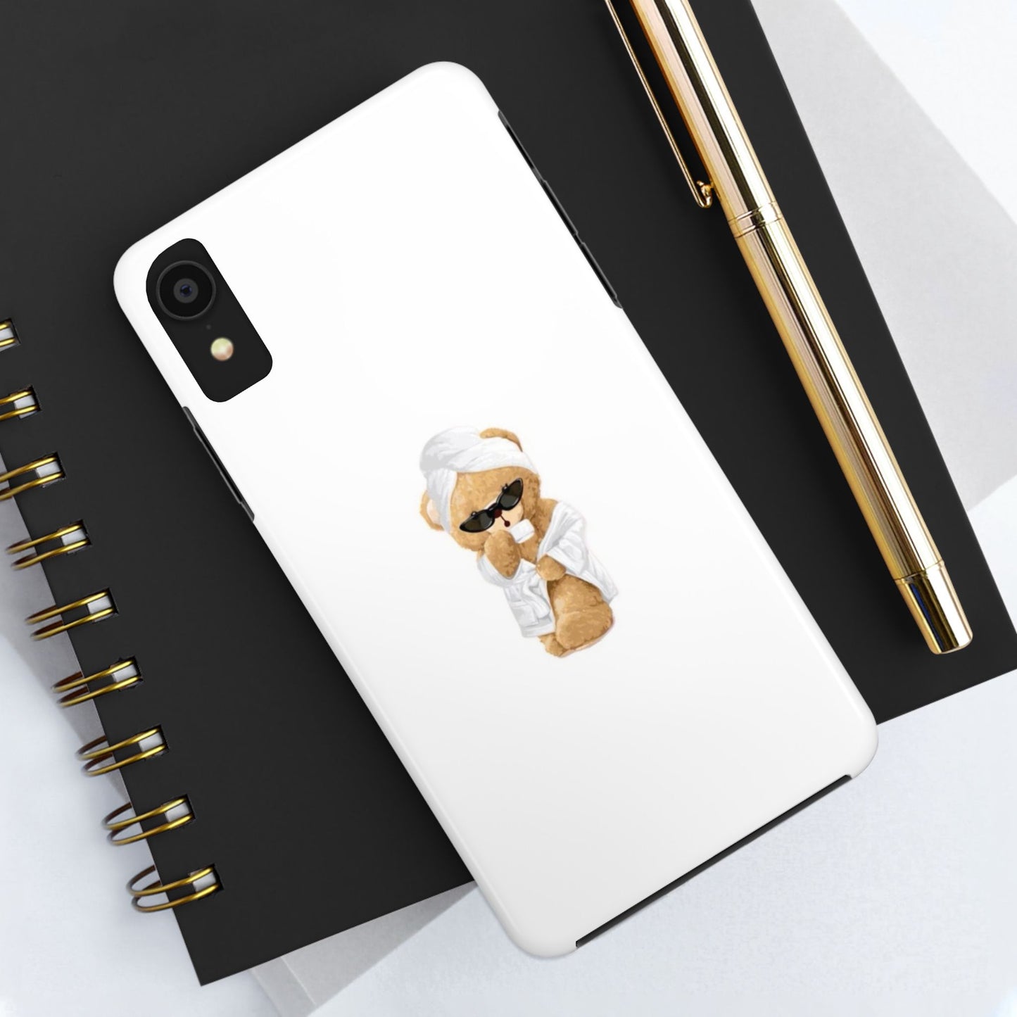 Girly Spa Teddy Bear Phone Case