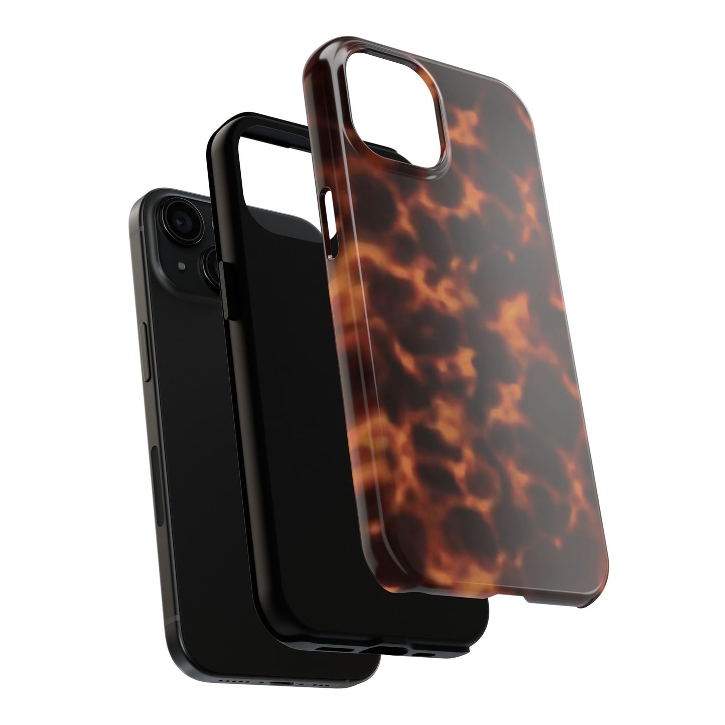 Tortoise Shell Glossy Phone Case,  Cool Girl Aesthetic