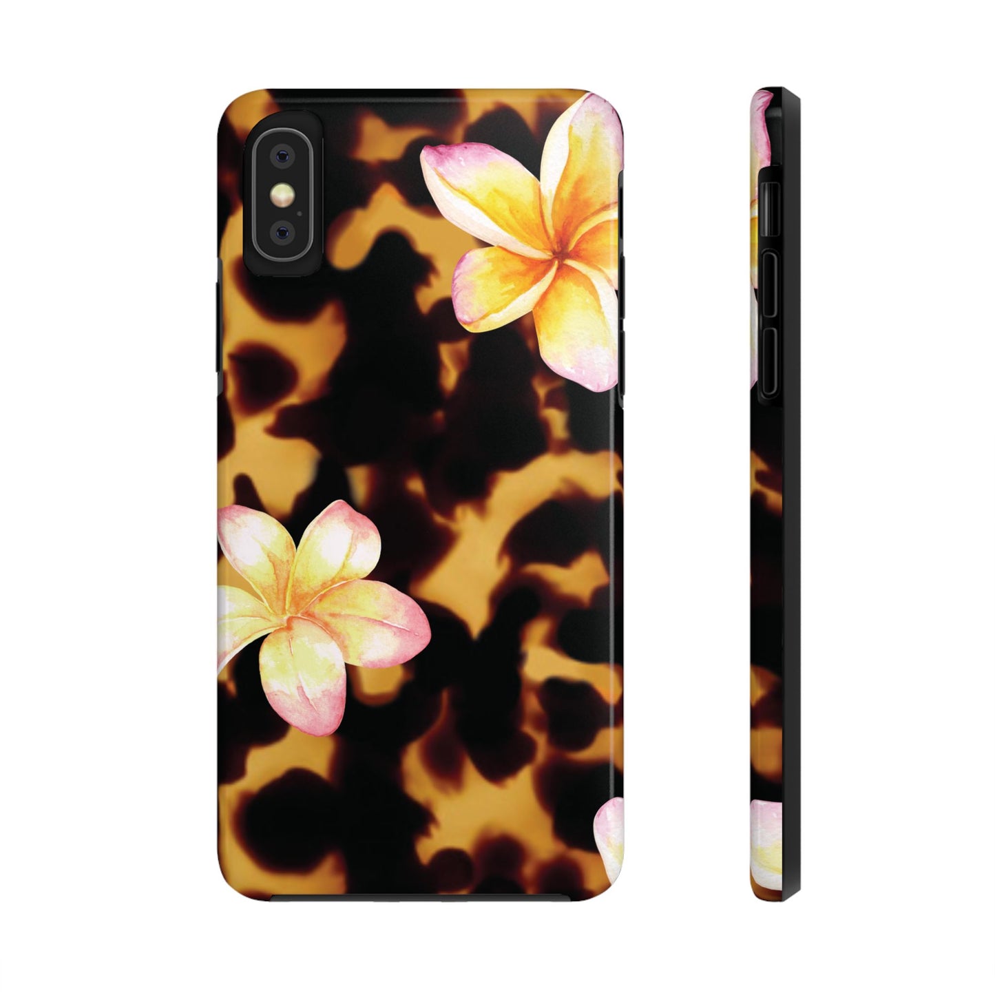 Tortoise Shell Flower Phone Case
