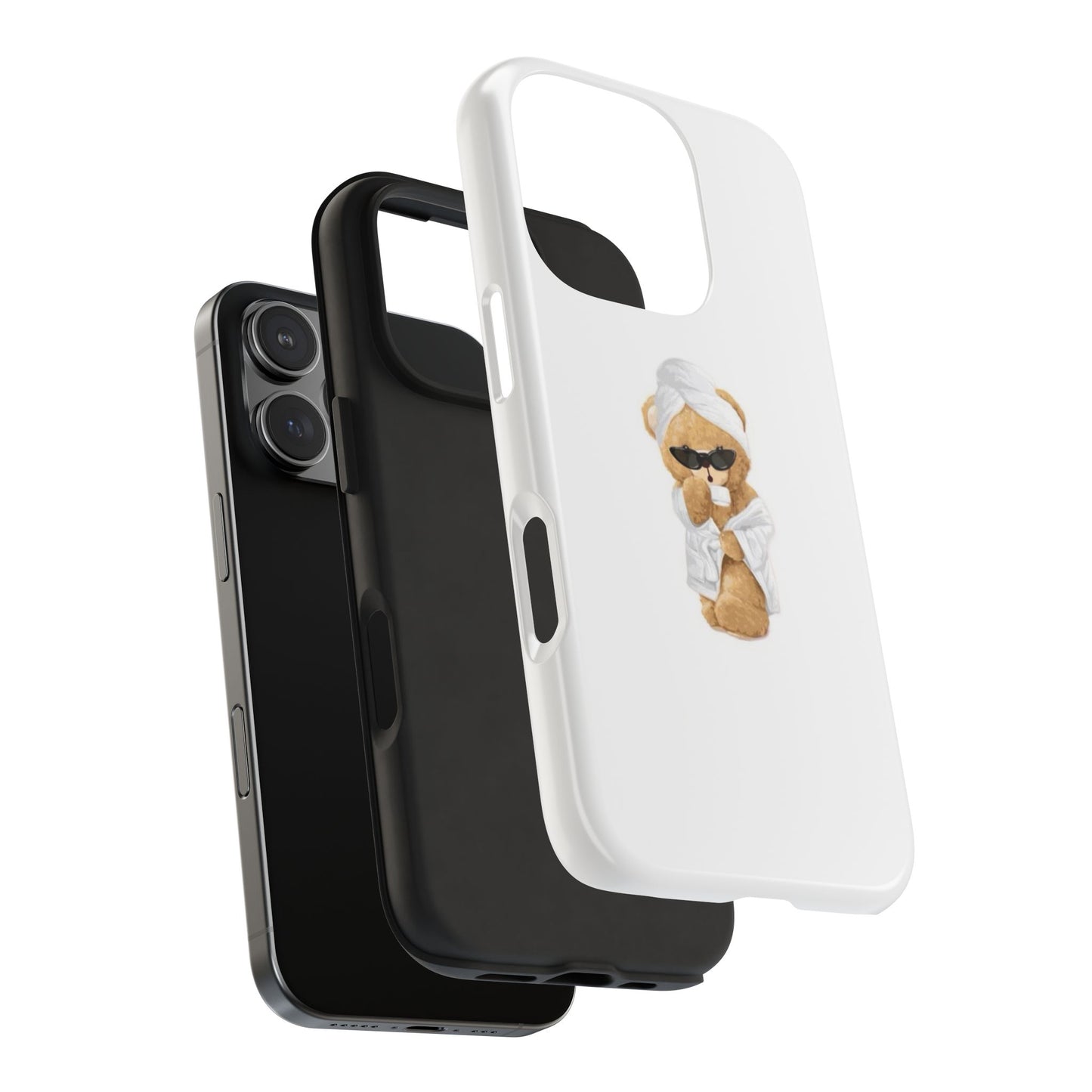 Girly Spa Teddy Bear Phone Case