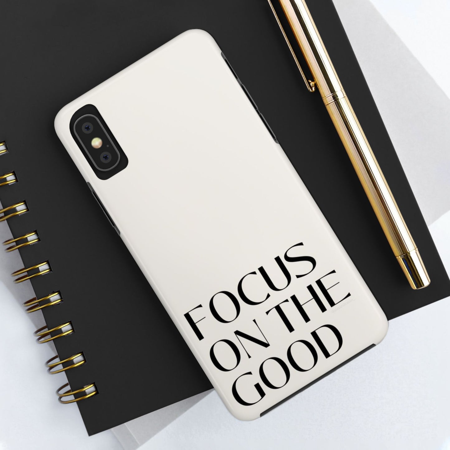Focus on the Good Affirmation Phone Case