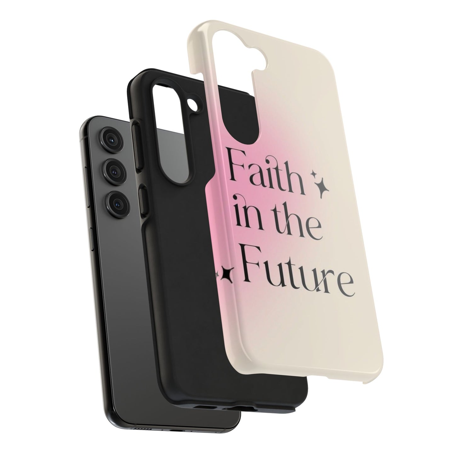 Faith in the Future Affirmation Phone Case