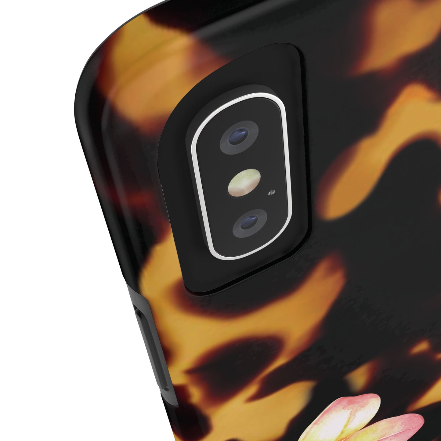Tortoise Shell Flower Phone Case