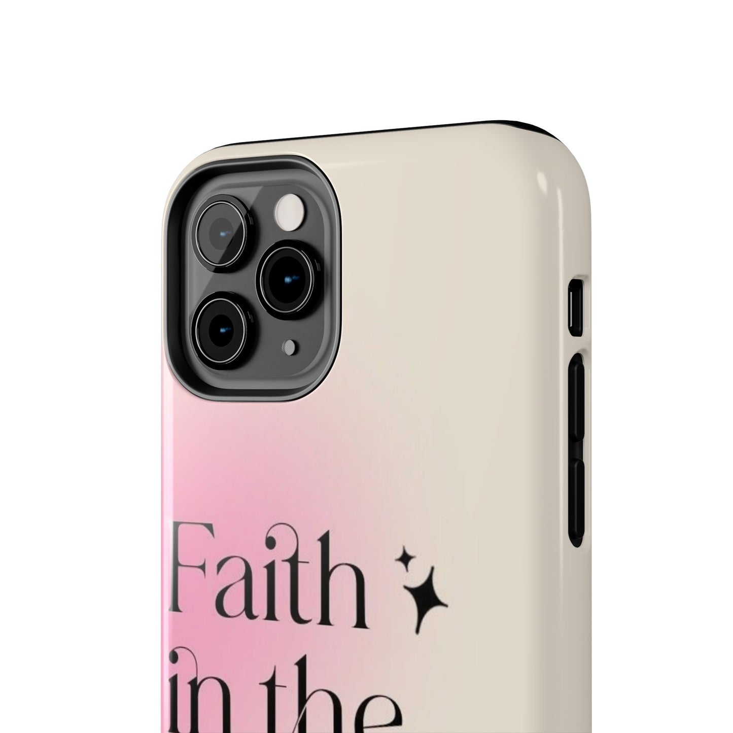 Faith in the Future Affirmation Phone Case