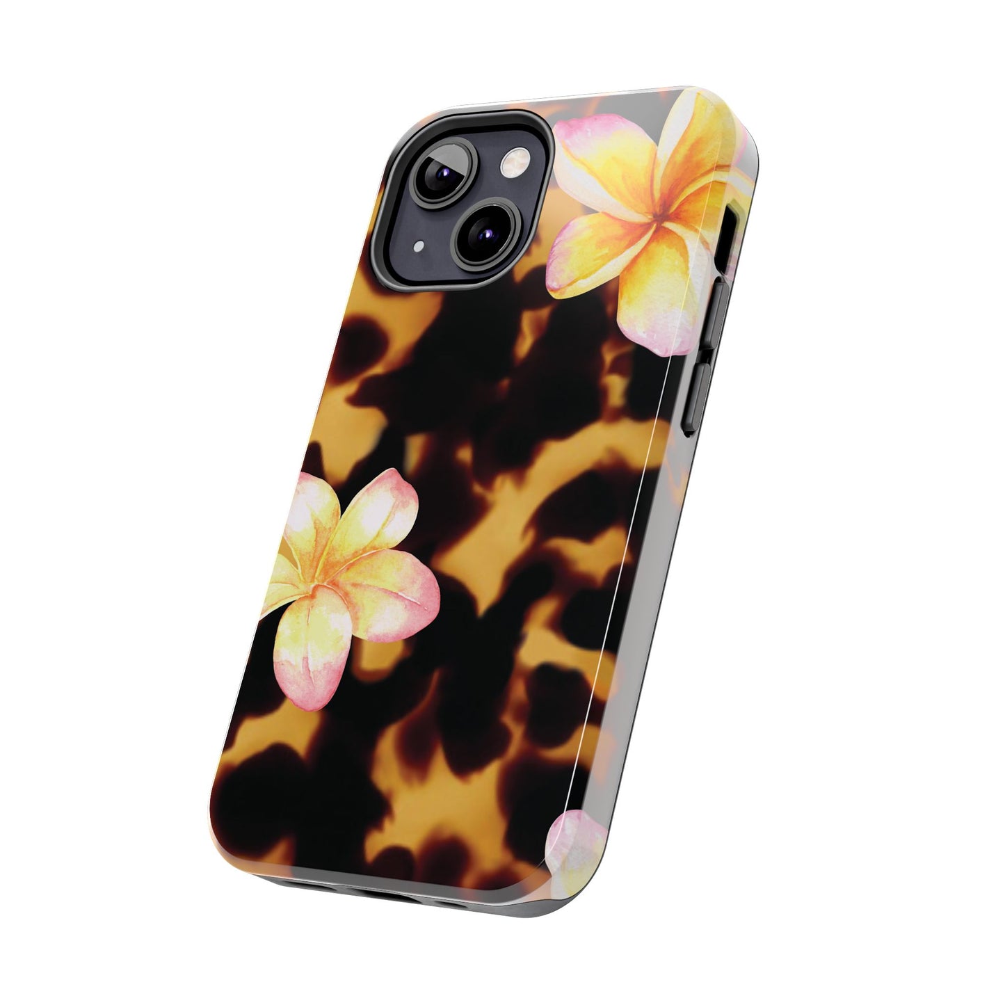 Tortoise Shell Flower Phone Case