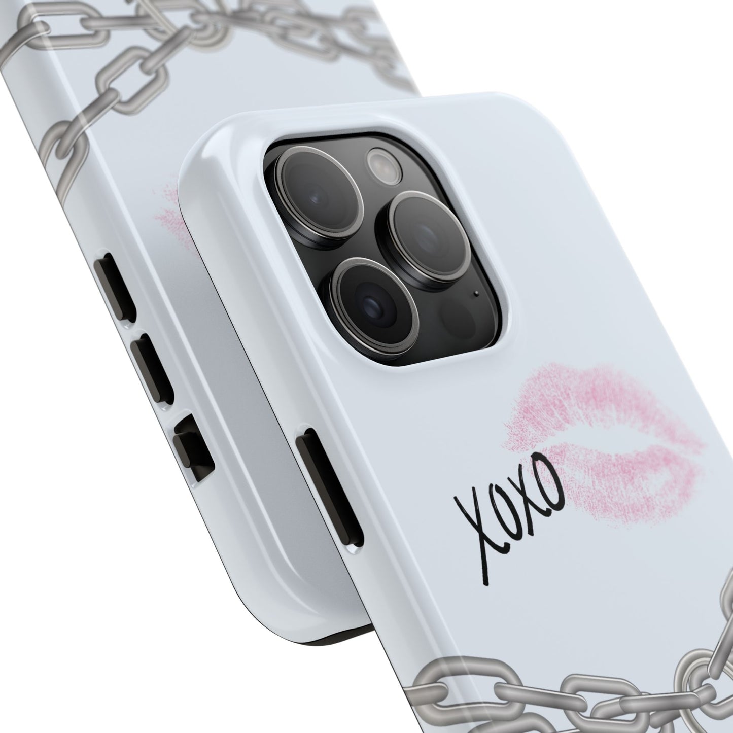 XOXO Love Lock Phone Case - Aesthetic Y2K Girly Style