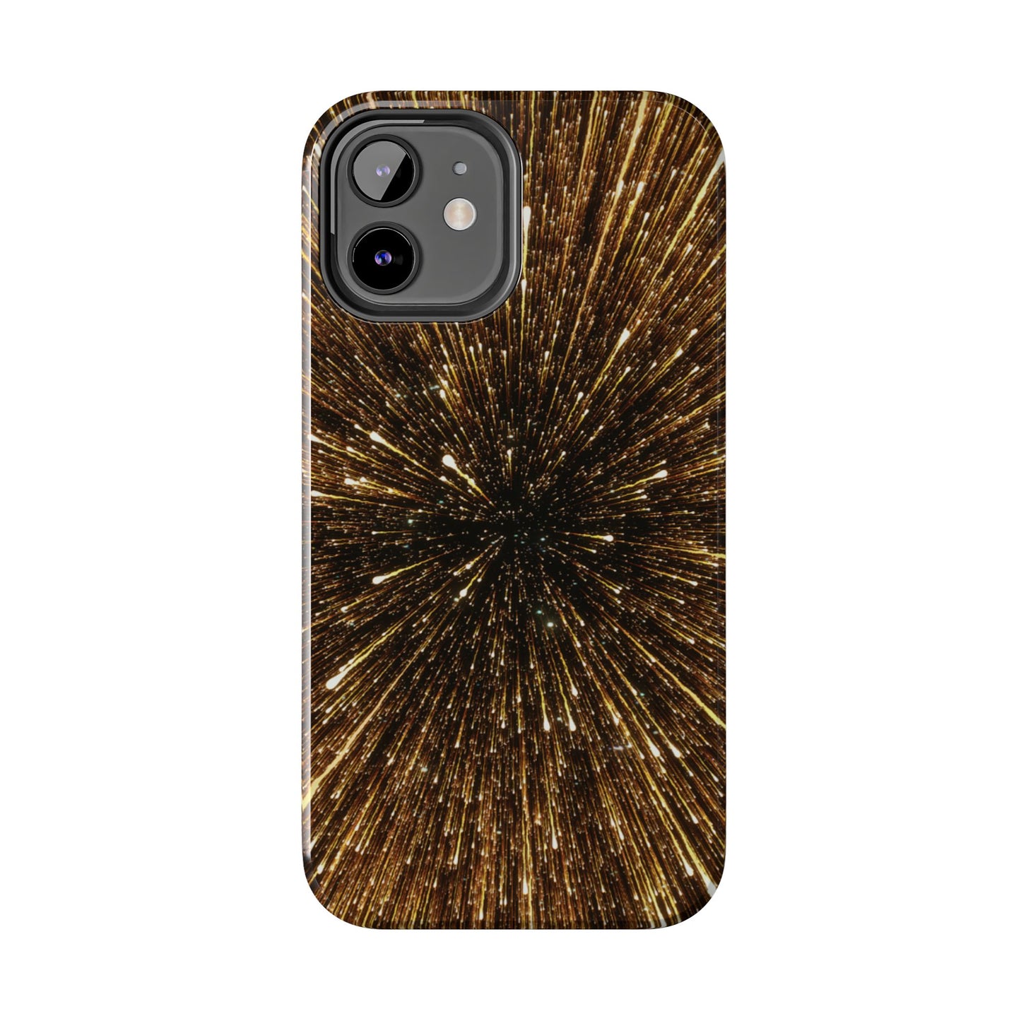 Star Burst Gold Galaxy Phone Case
