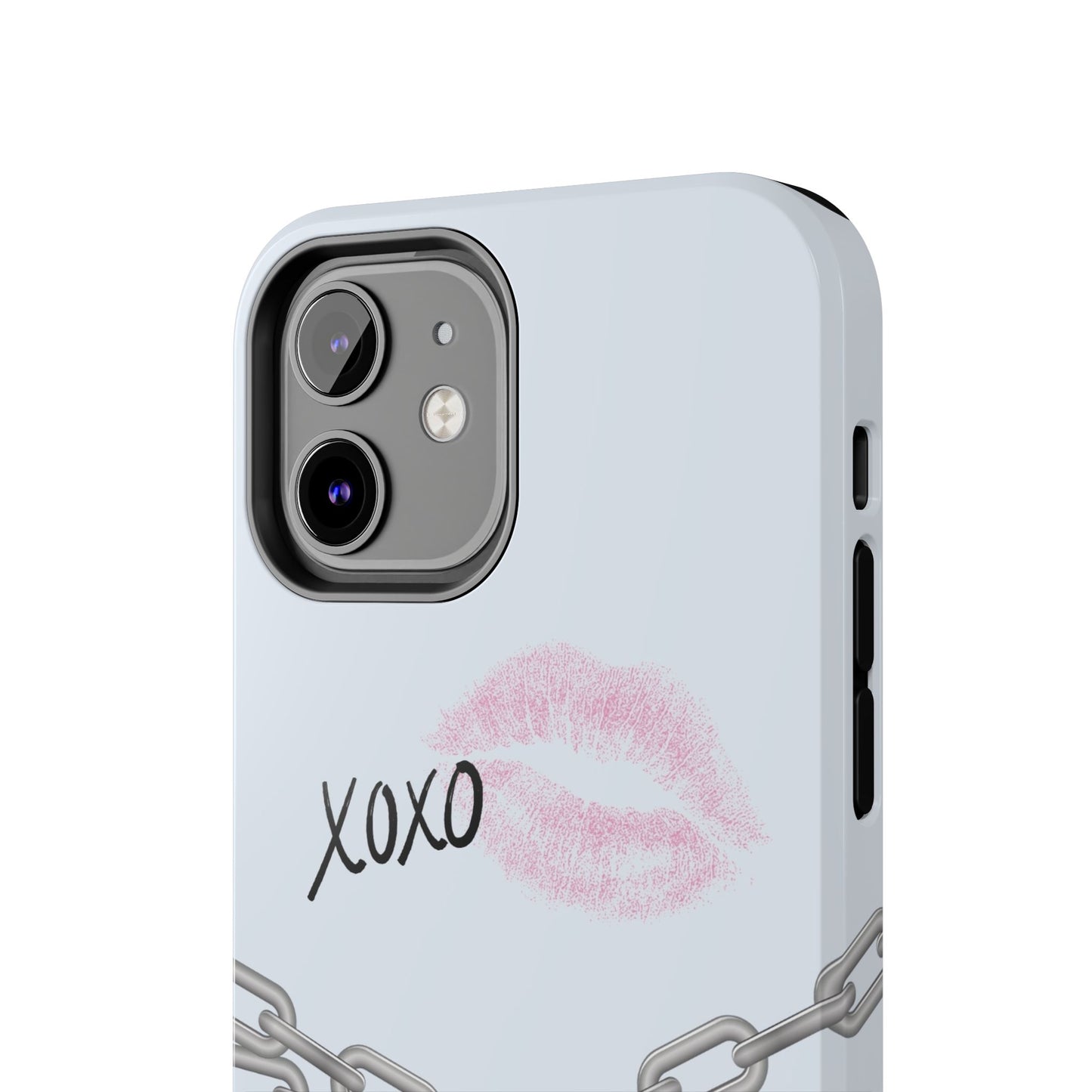 XOXO Love Lock Phone Case - Aesthetic Y2K Girly Style