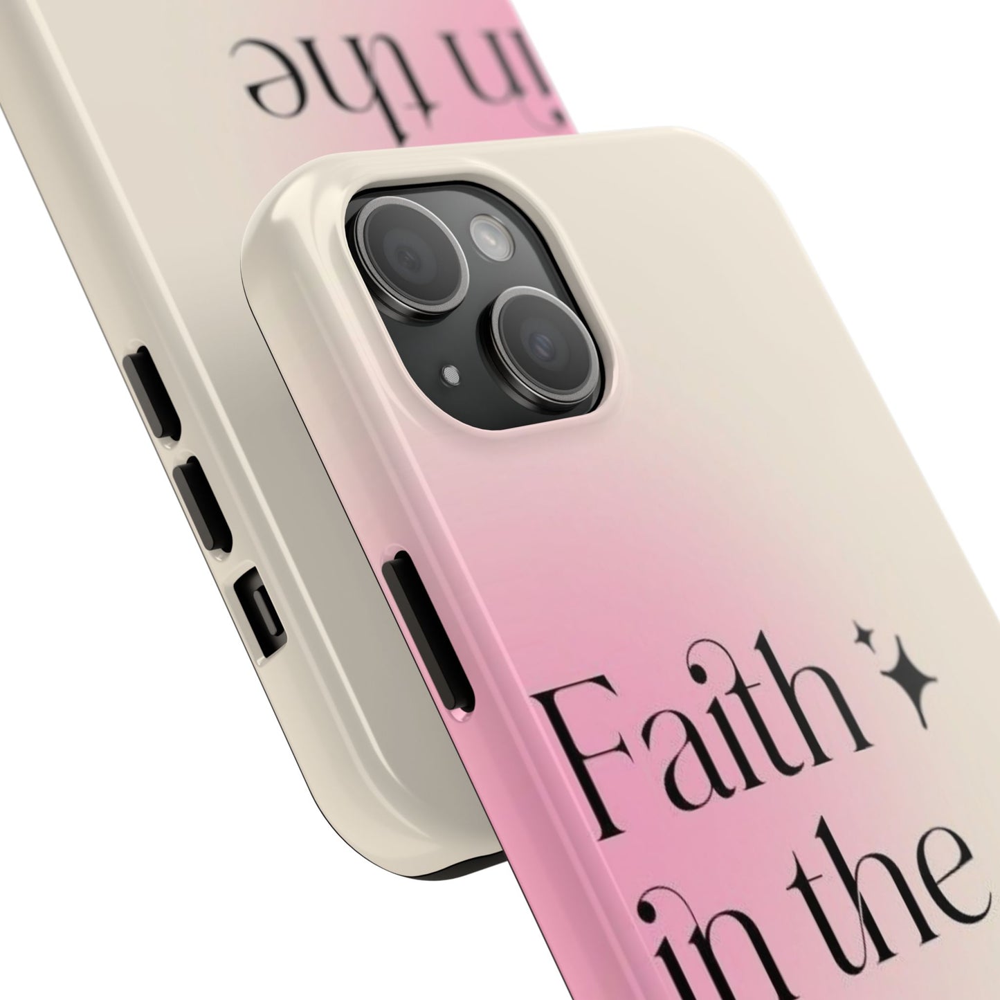 Faith in the Future Affirmation Phone Case