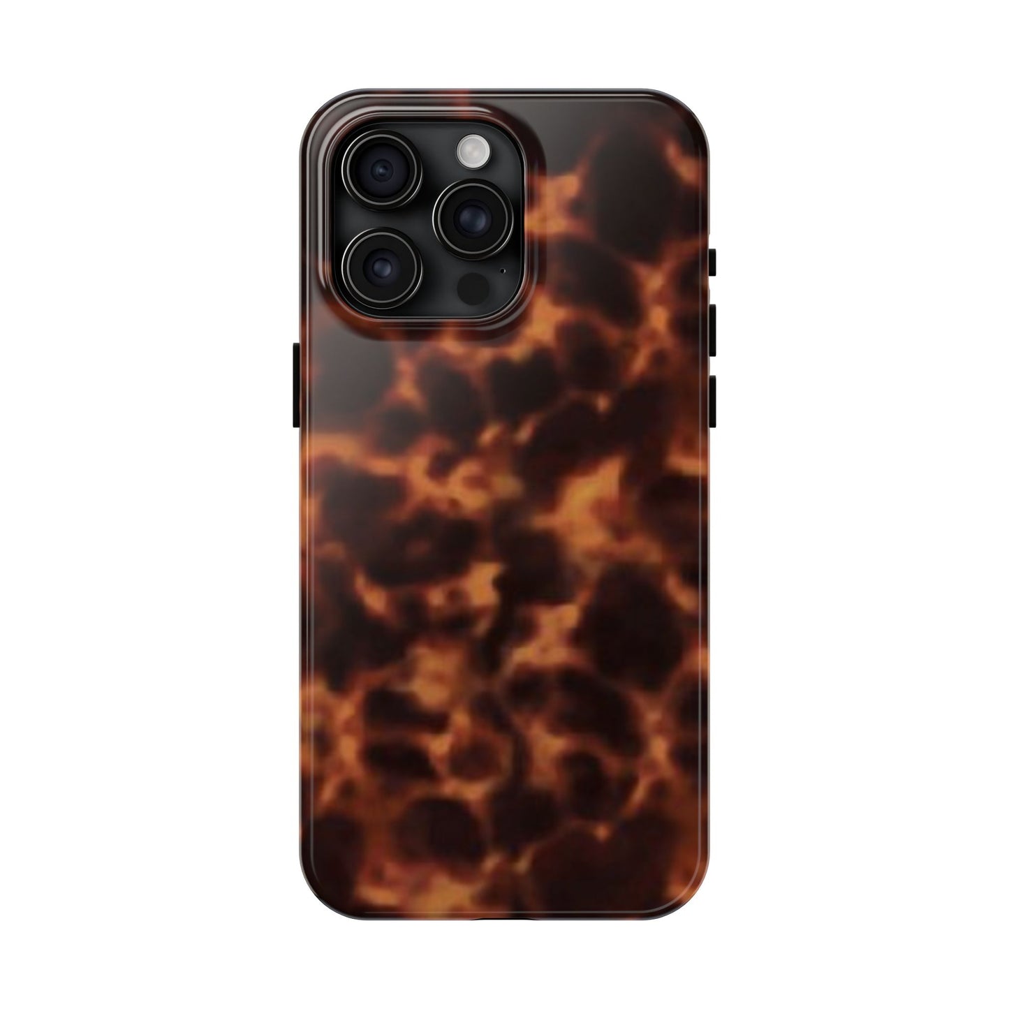Tortoise Shell Glossy Phone Case,  Cool Girl Aesthetic