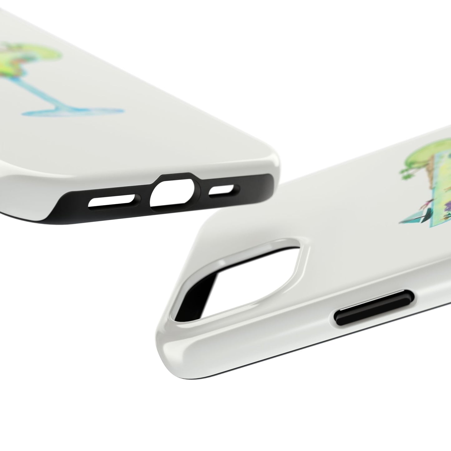 Glossy Phone Case, Summer Phone Case, Cute, Glossy Phone Case, Coastal Summer