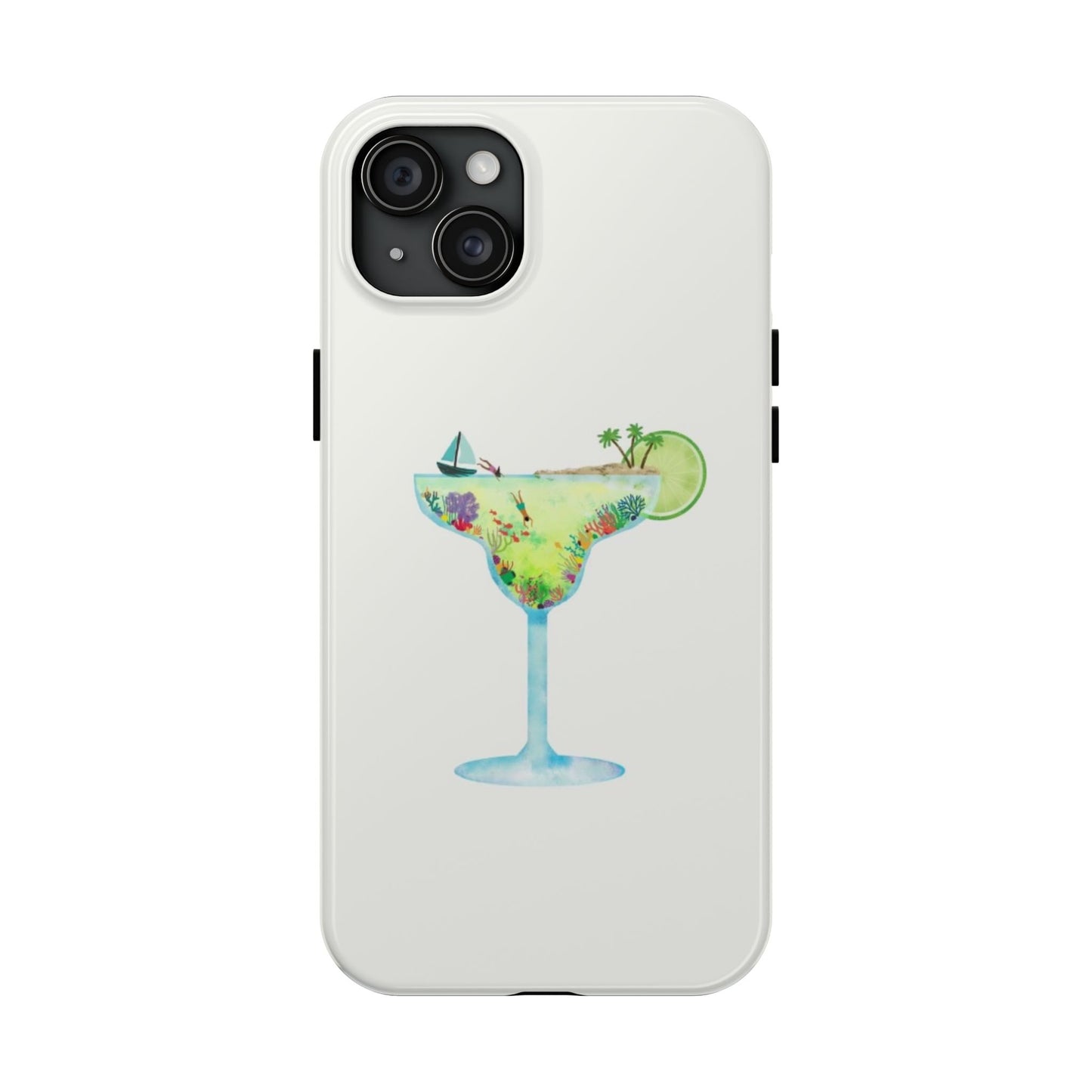 Glossy Phone Case, Summer Phone Case, Cute, Glossy Phone Case, Coastal Summer