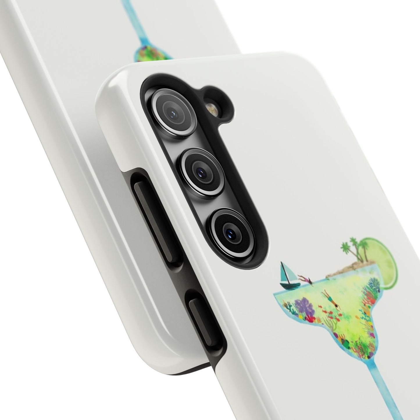 Glossy Phone Case, Summer Phone Case, Cute, Glossy Phone Case, Coastal Summer
