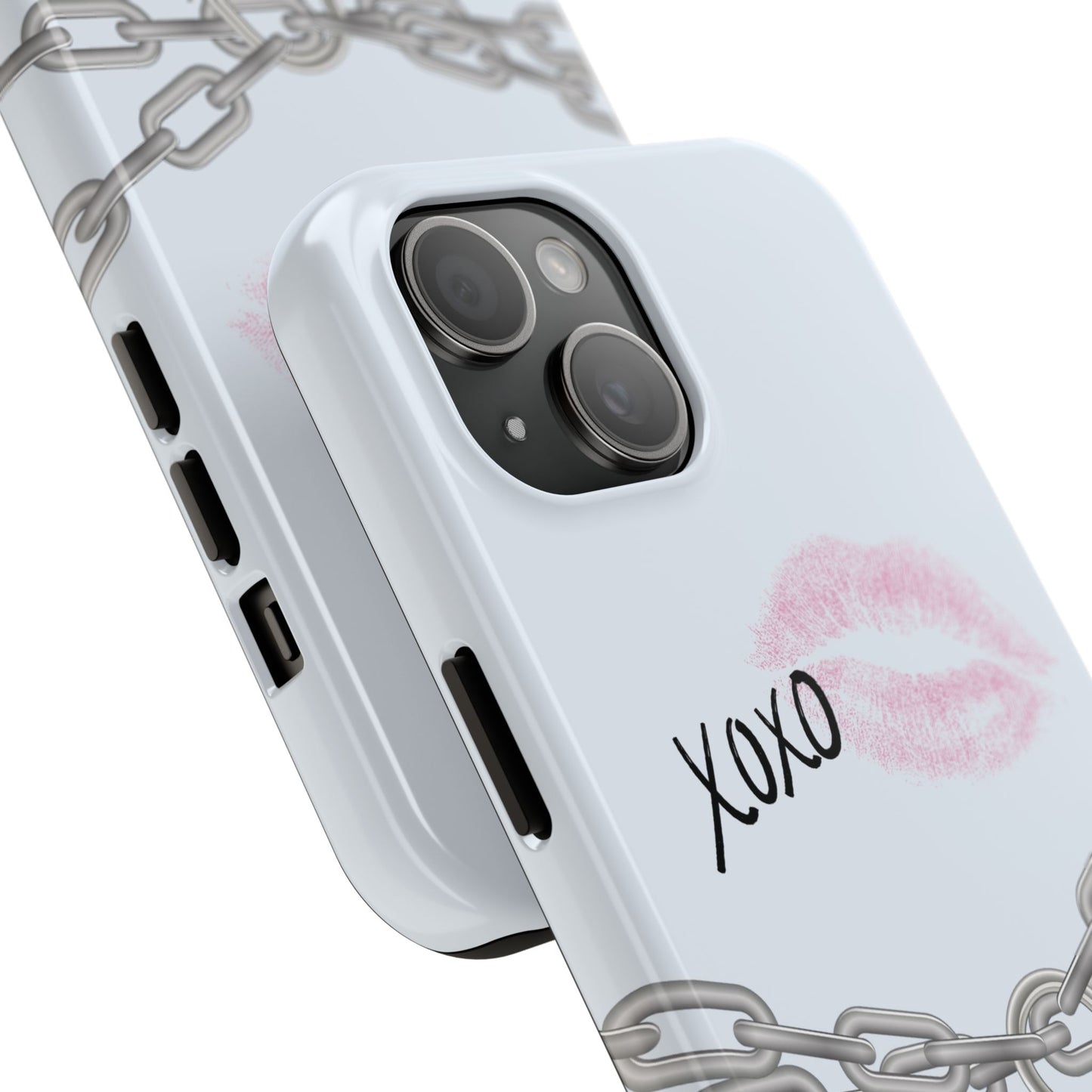 XOXO Love Lock Phone Case - Aesthetic Y2K Girly Style