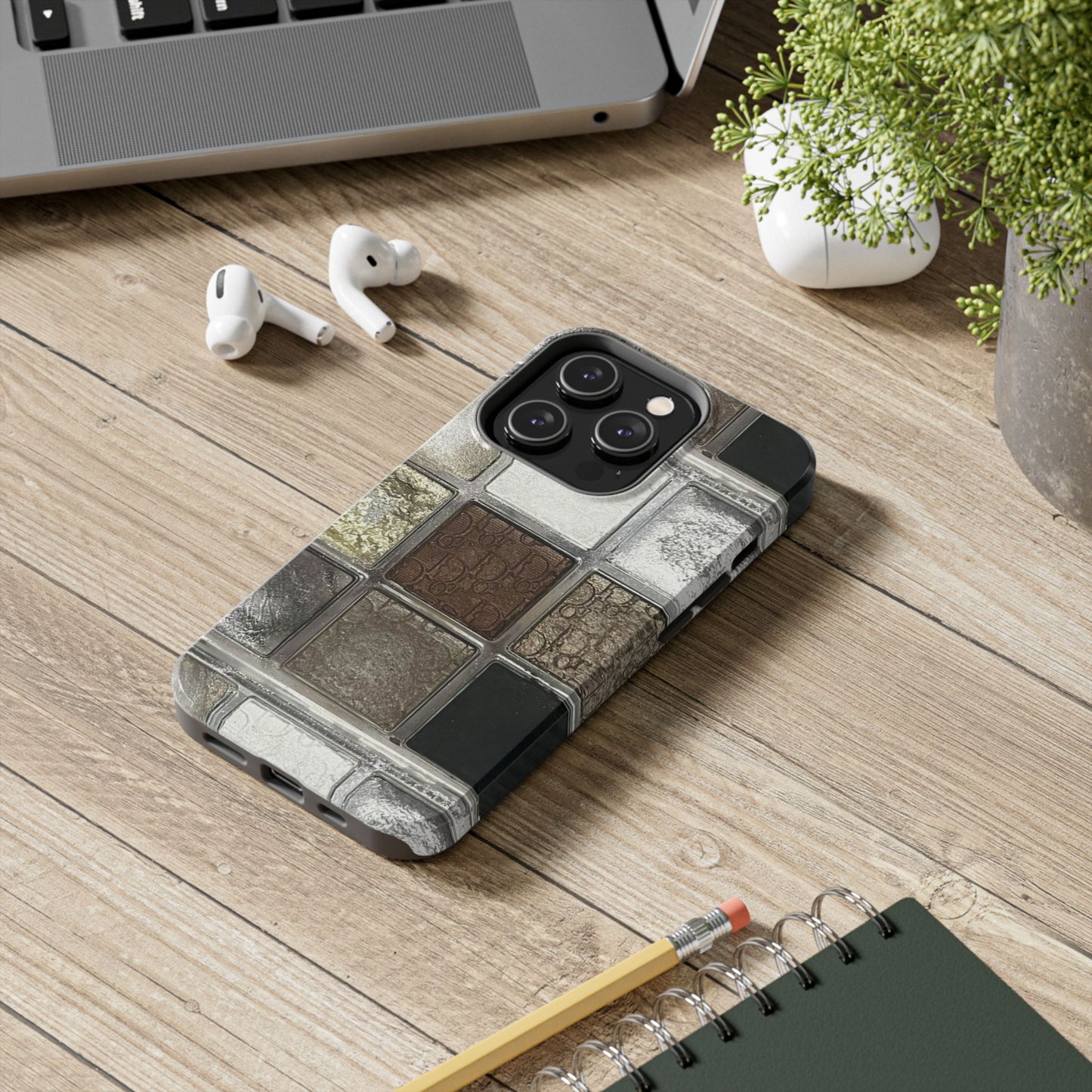 Eye Shadow Pallet Print Phone Case
