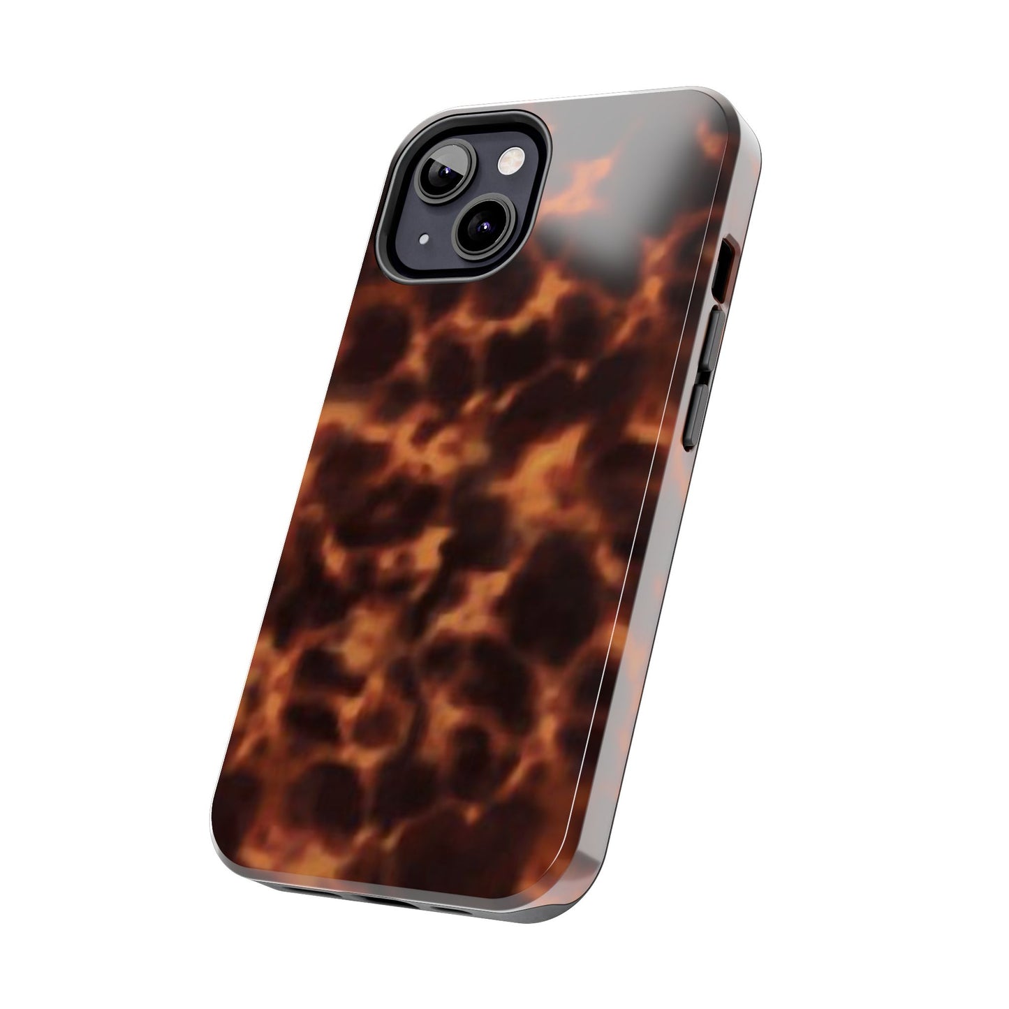 Tortoise Shell Glossy Phone Case,  Cool Girl Aesthetic