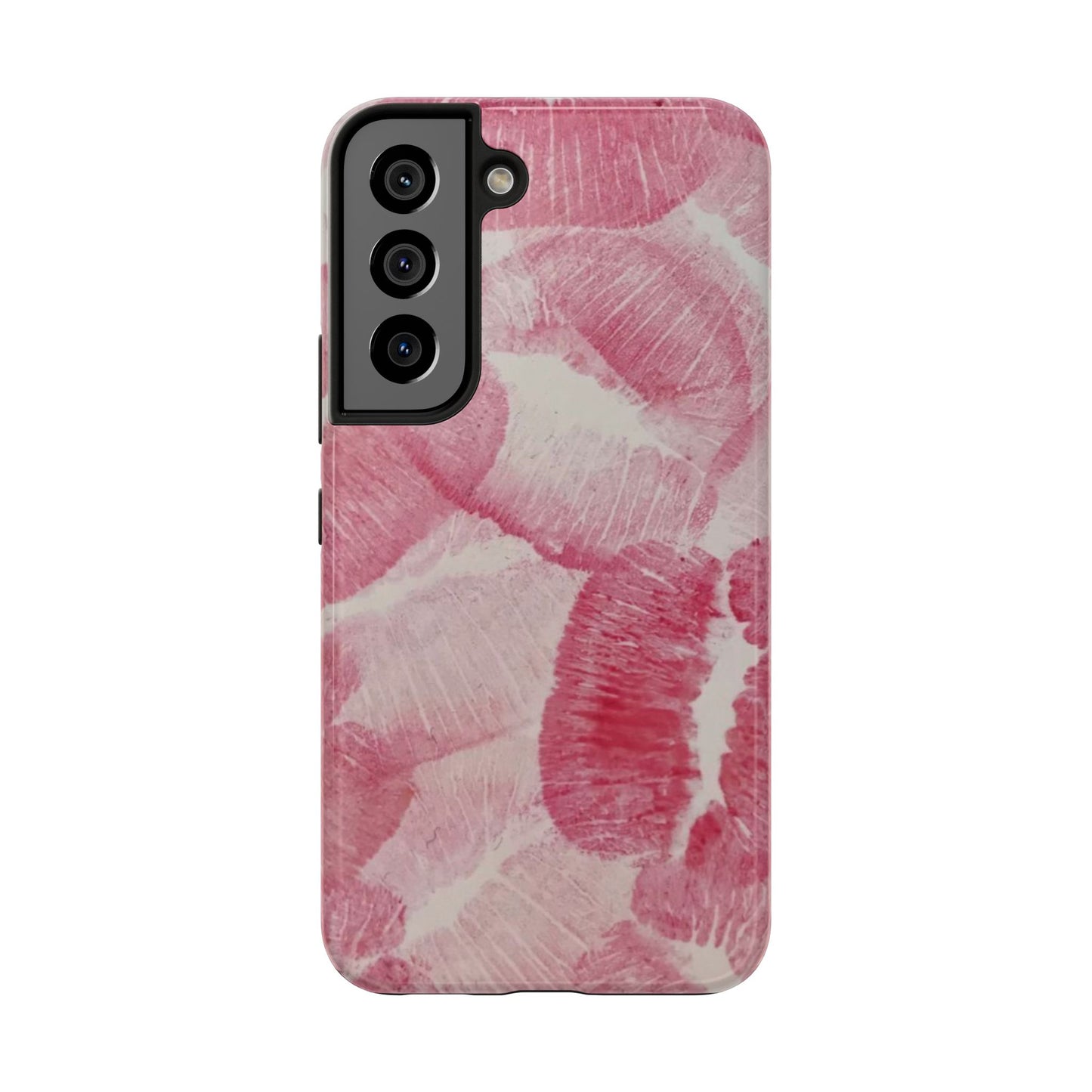 Pink Kiss Lipstick Fashion Aesthetic Glossy Phone Case