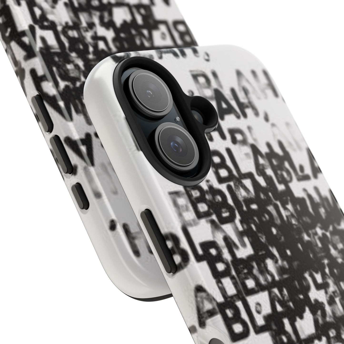 Blah Blah Blah Print Phone Case