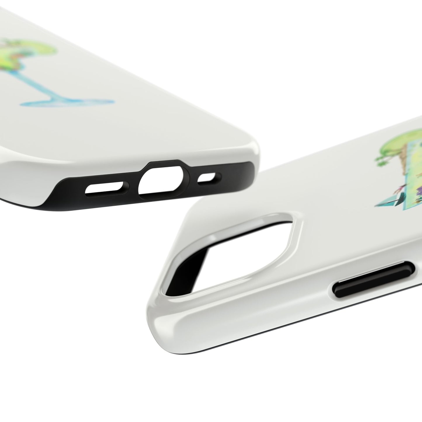 Glossy Phone Case, Summer Phone Case, Cute, Glossy Phone Case, Coastal Summer