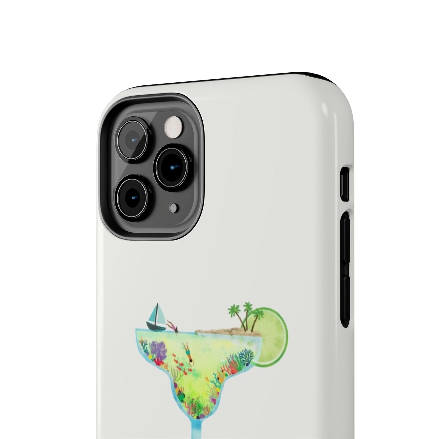 Glossy Phone Case, Summer Phone Case, Cute, Glossy Phone Case, Coastal Summer