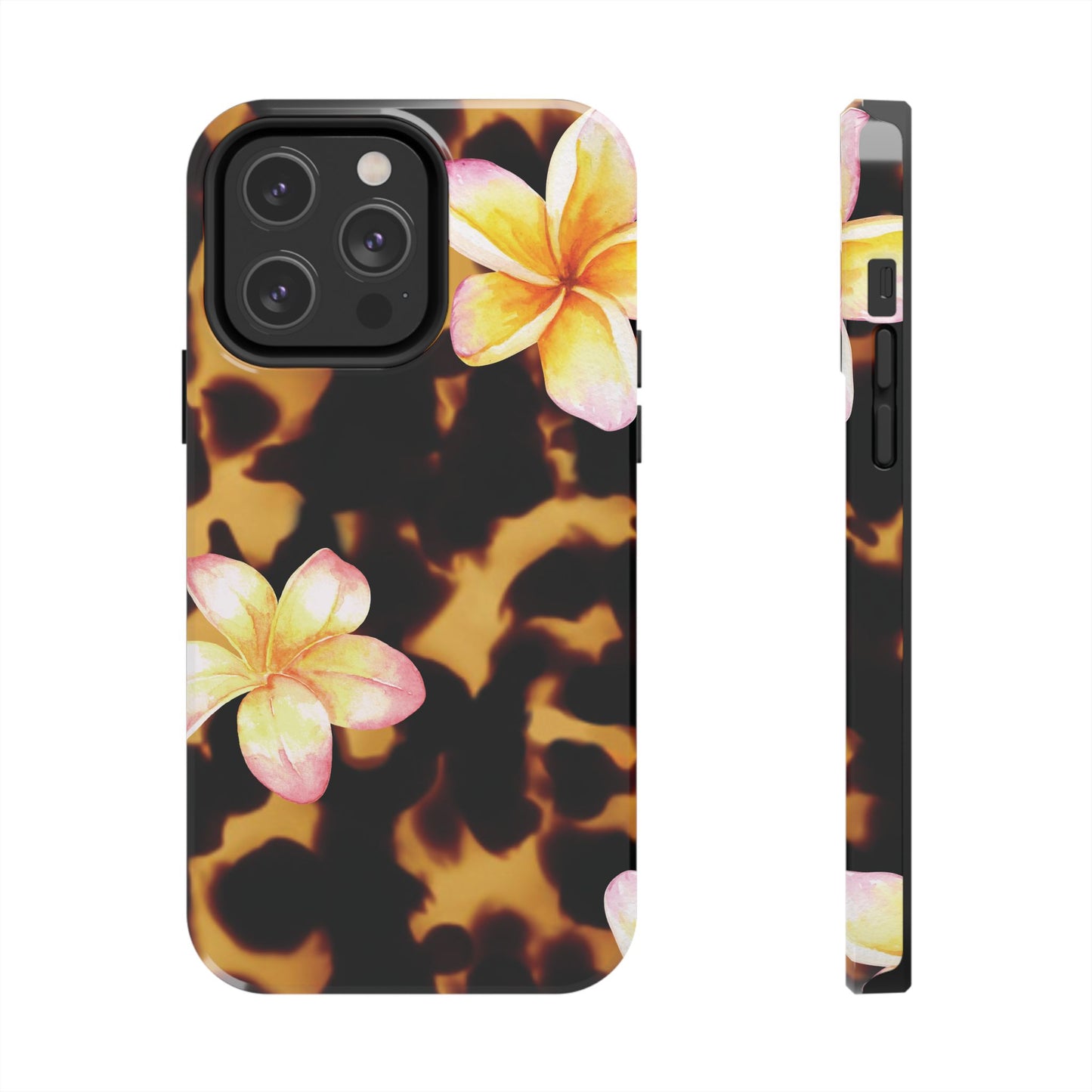 Tortoise Shell Flower Phone Case