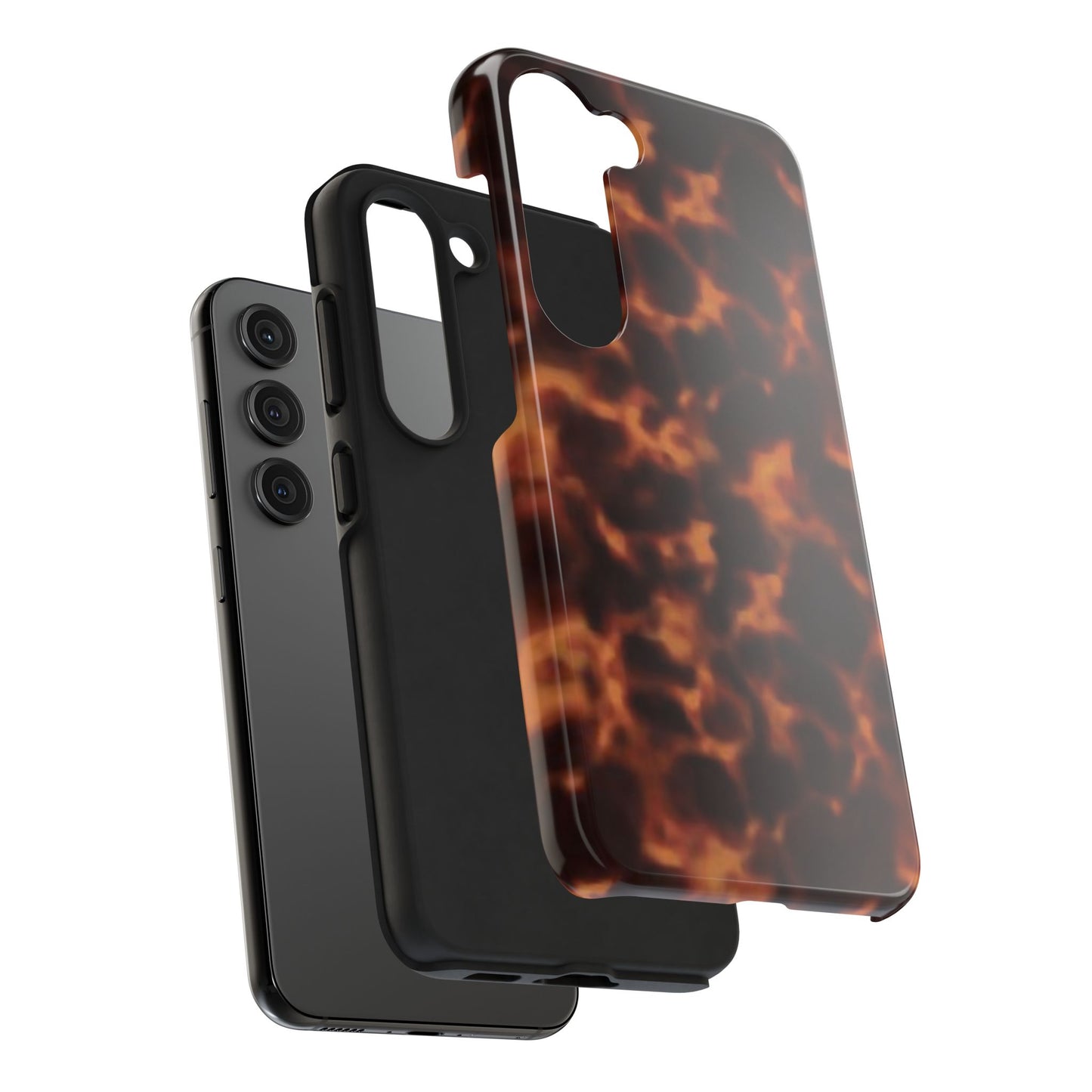 Tortoise Shell Glossy Phone Case,  Cool Girl Aesthetic