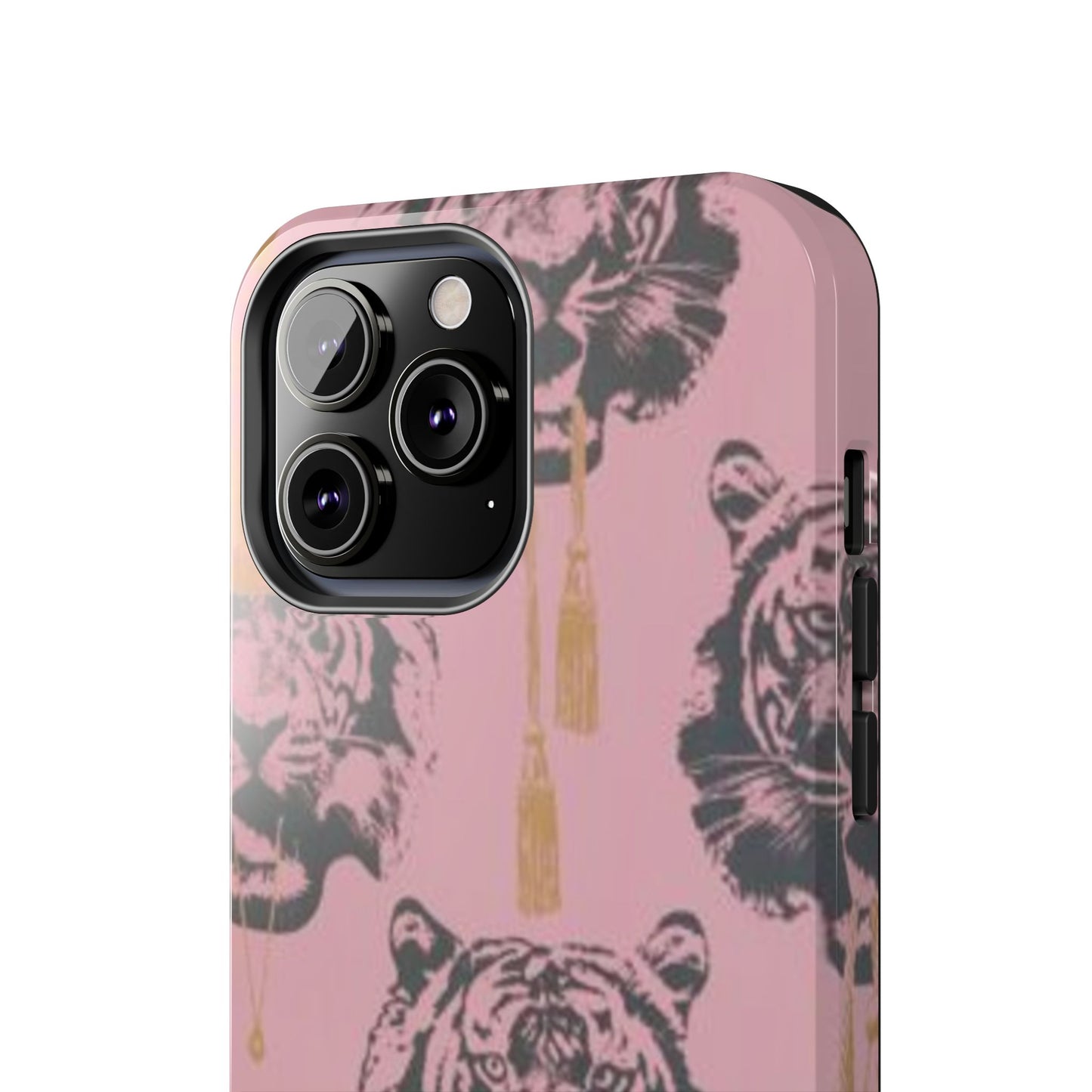 Pink Tiger Print Fashion Phone Case
