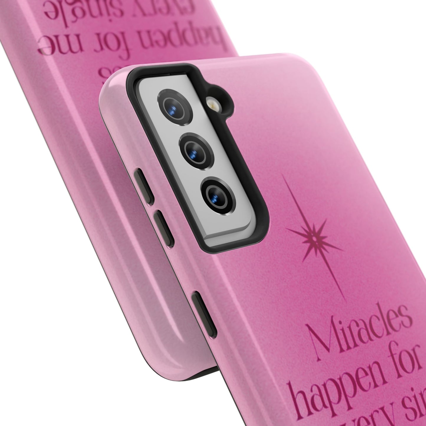 Miracles Happen Affirmation Phone Case