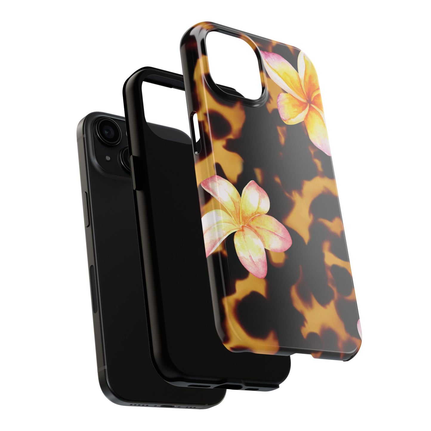 Tortoise Shell Flower Phone Case