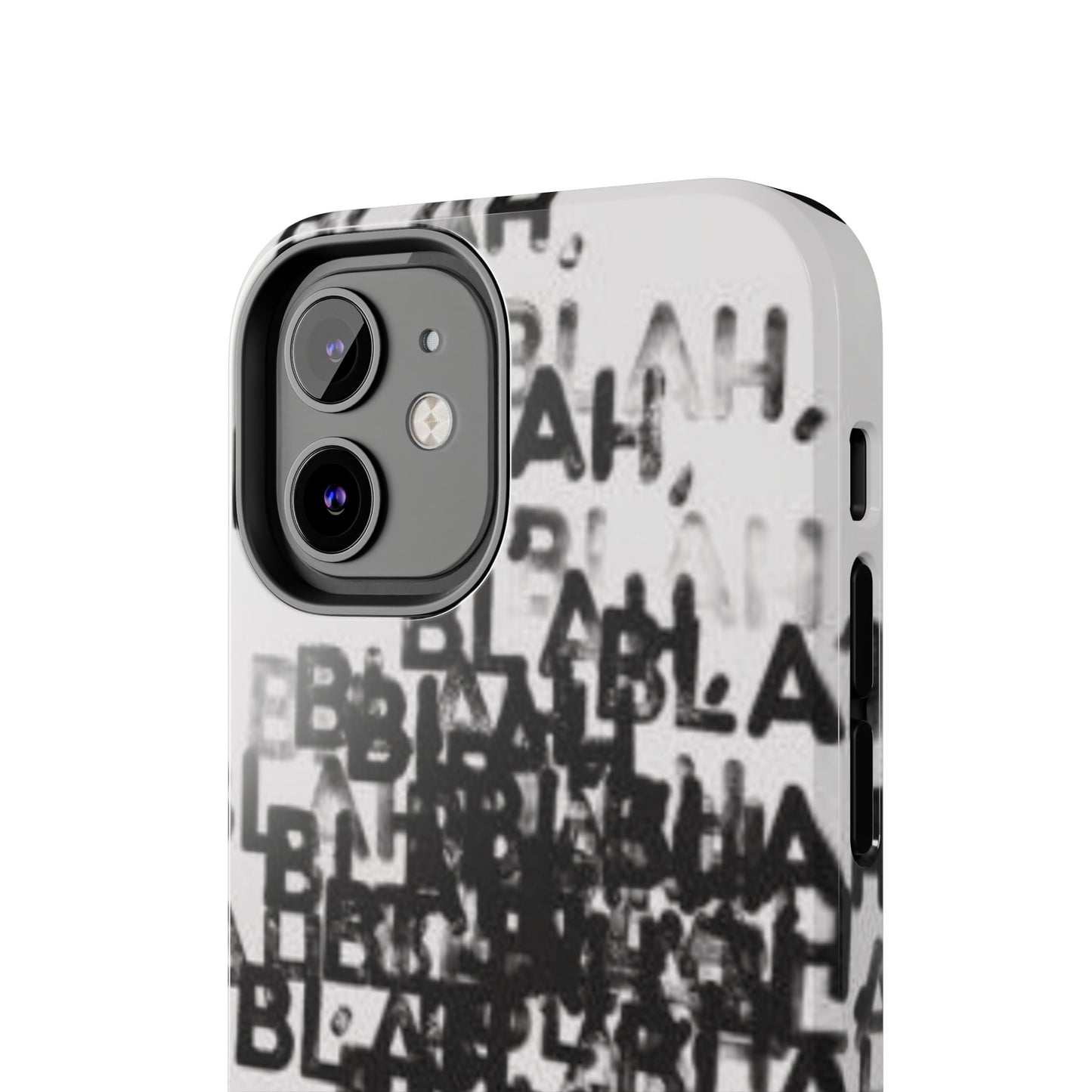 Blah Blah Blah Print Phone Case