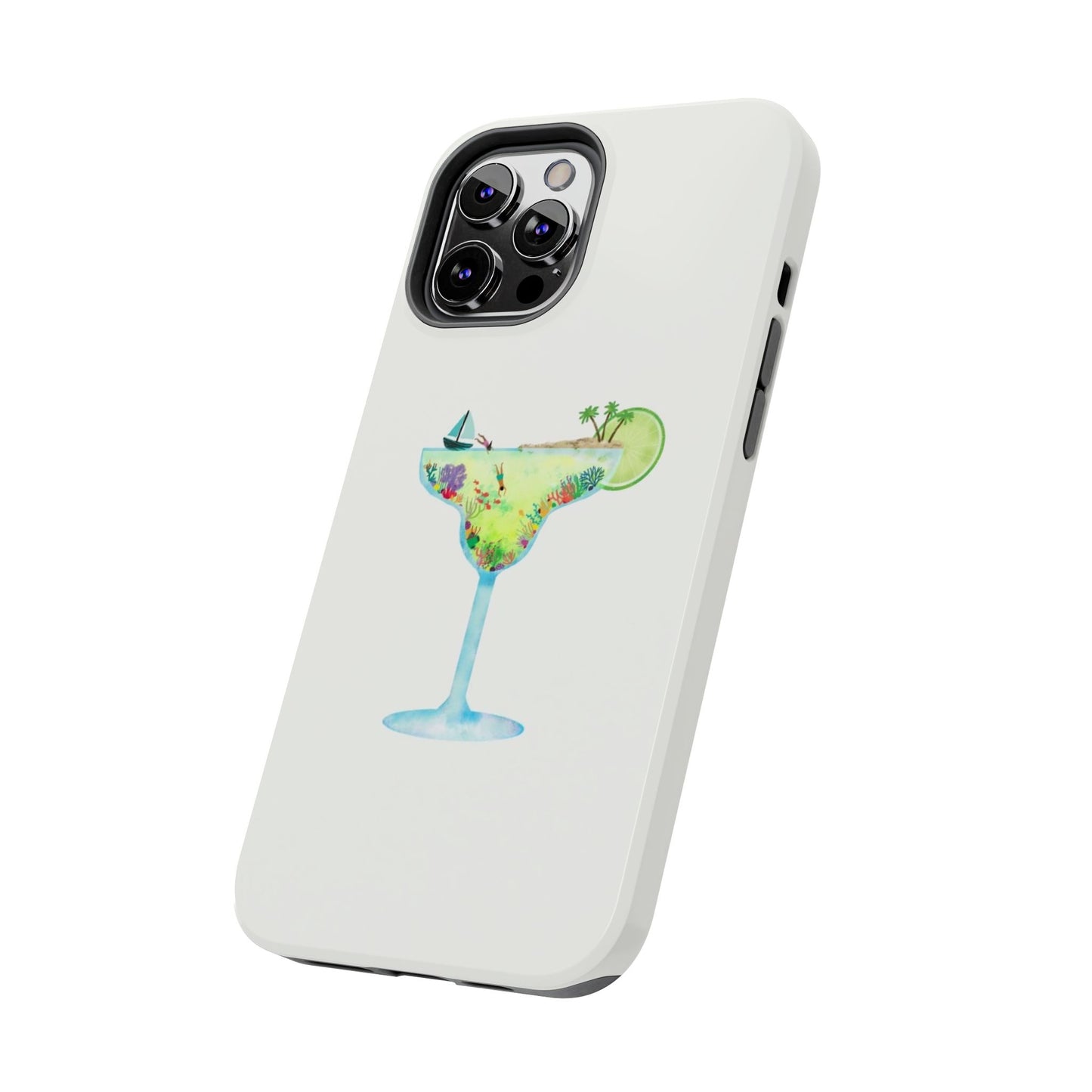 Glossy Phone Case, Summer Phone Case, Cute, Glossy Phone Case, Coastal Summer