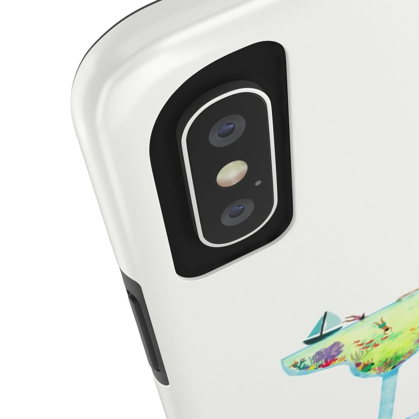 Glossy Phone Case, Summer Phone Case, Cute, Glossy Phone Case, Coastal Summer